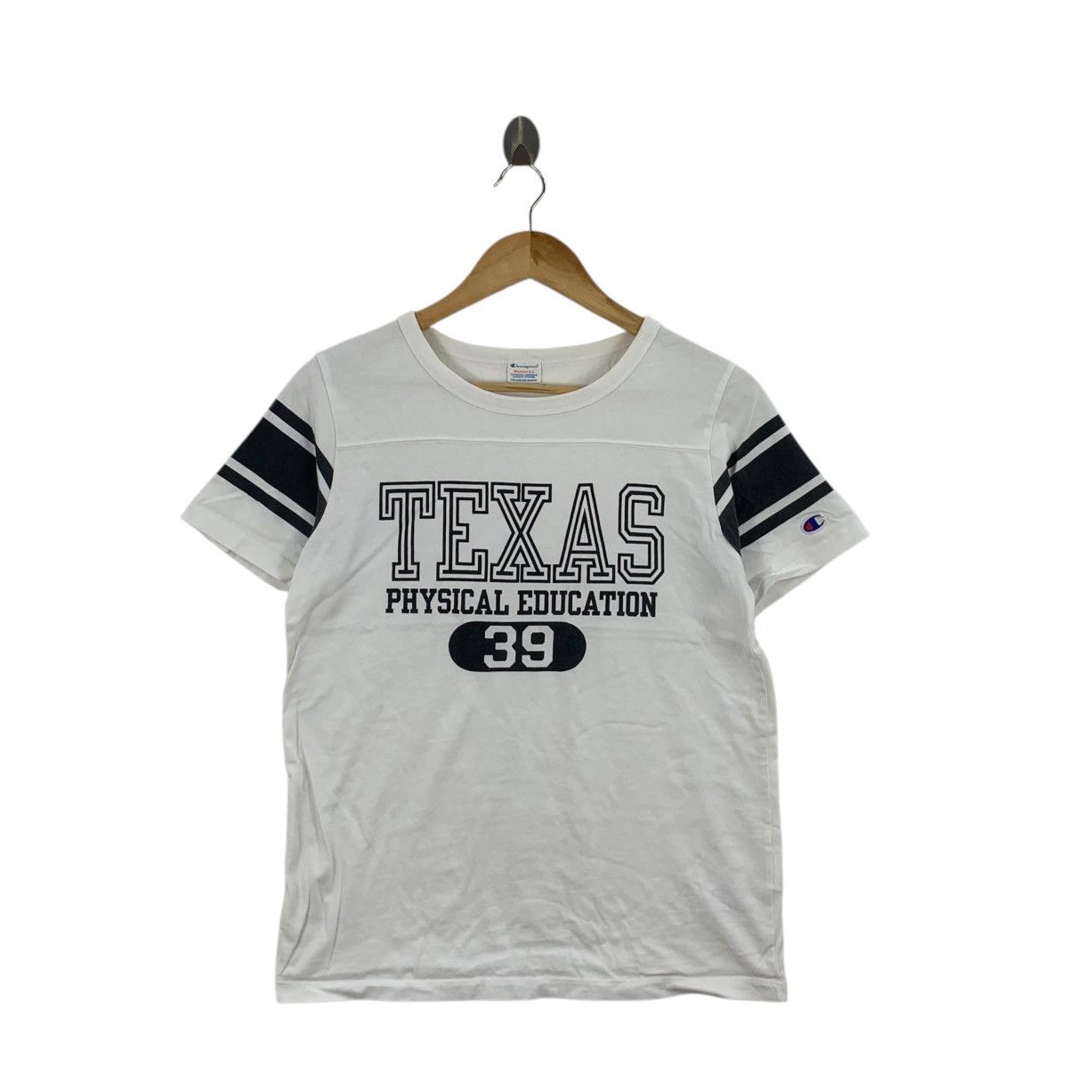 Champion CHAMPION x TEXAS PHYSICAL EDUCATION University Tee Shirt Top Size L / US 10 / IT 46 - 3 Thumbnail