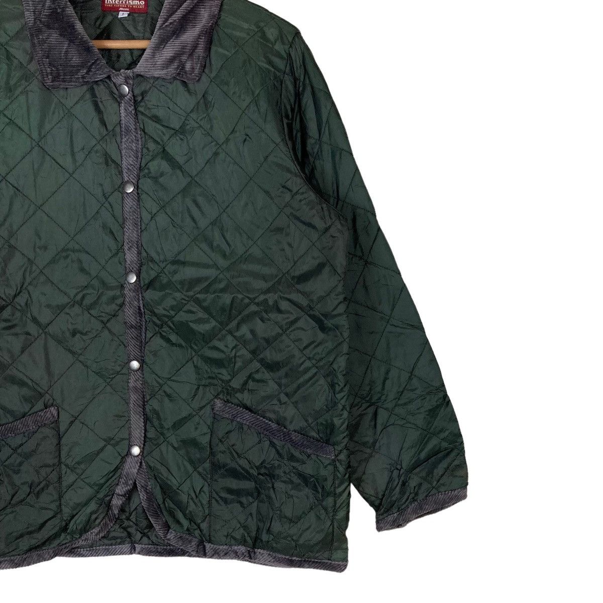 Mizuno Vintage Interrismo by Mizuno Snap Button Quilted Jacket Size US L / EU 52-54 / 3 - 3 Thumbnail