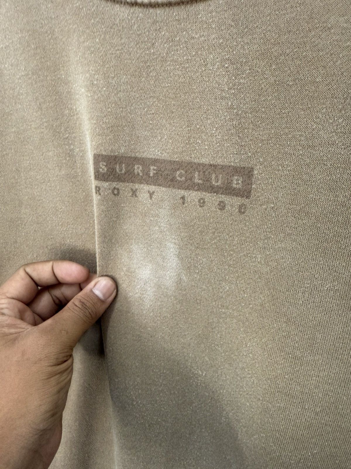 Quiksilver × Vintage 🔥 VINTAGE SURF ROXY By QUIKSILVER LOGO SWEATSHIRT - S Size US L / EU 52-54 / 3 - 4 Thumbnail