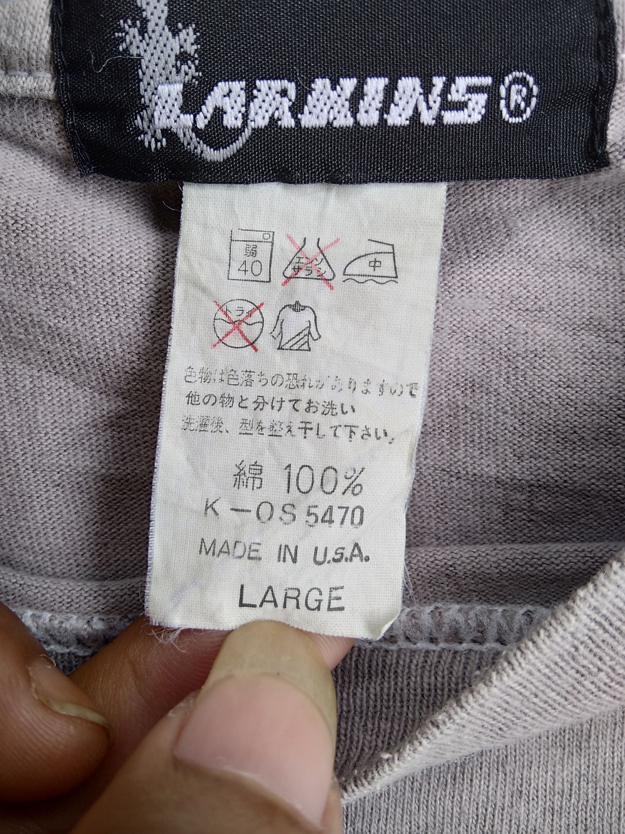 JNCO 🔥RARE🔥 VTG 90s Gecko Larkins Two Tone Color Grafity font Size US L / EU 52-54 / 3 - 4 Thumbnail