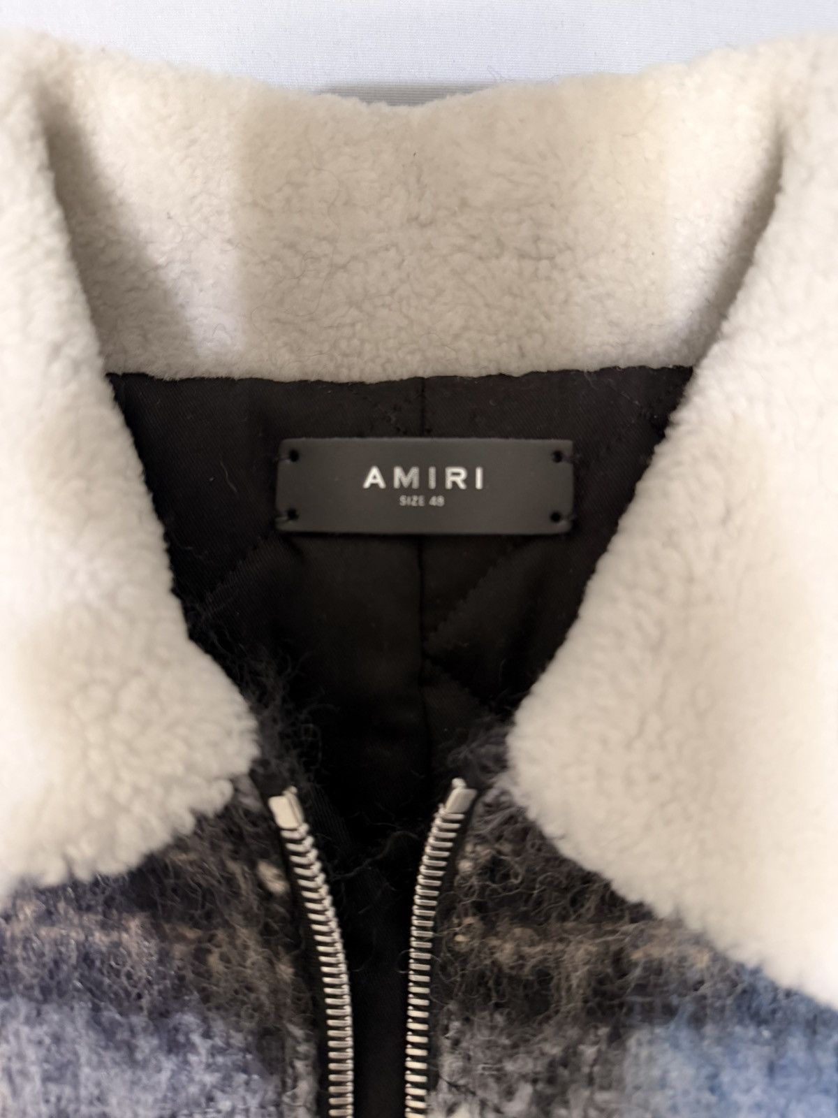 Amiri Amiri Plaid Shearling Jacket Size US L / EU 52-54 / 3 - 4 Thumbnail