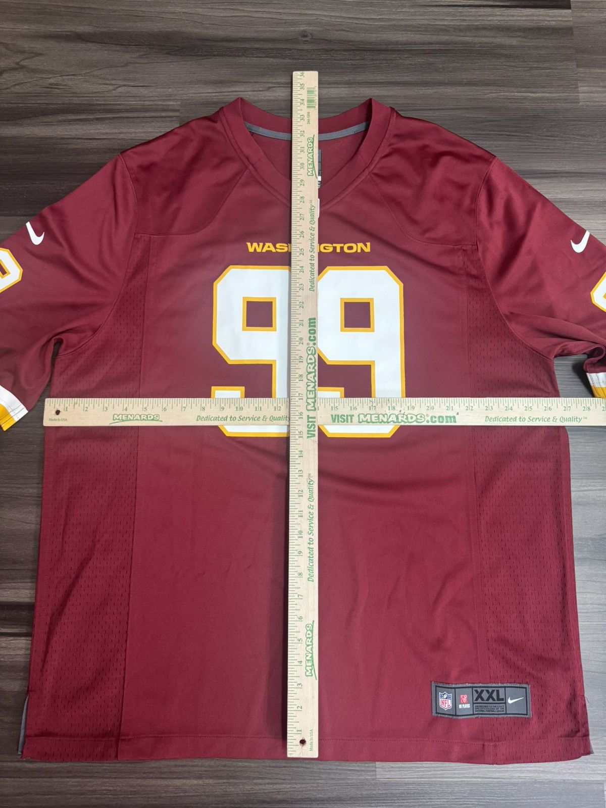 Nike Washington Commanders Chase Young #99 On Field Home Jersey Size US XXL / EU 58 / 5 - 6 Thumbnail