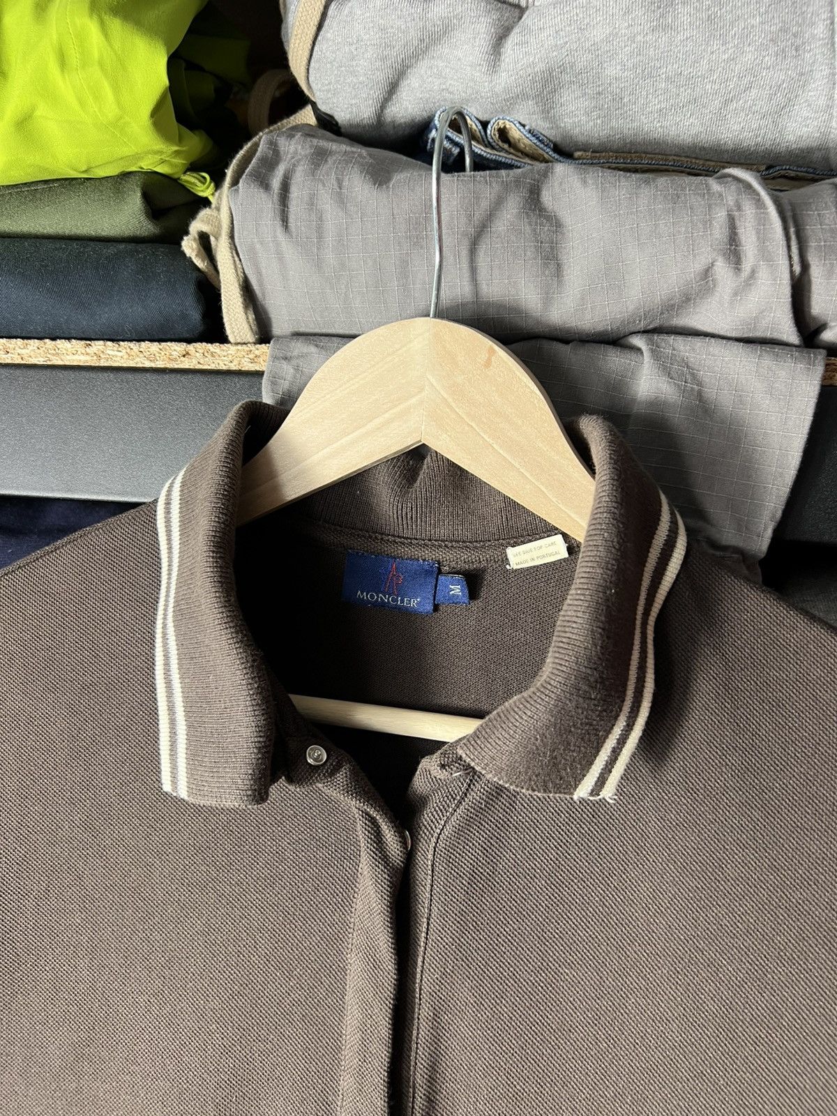 Moncler 🤎 Moncler Vintage Polo Dress Brown M Rare Find Size M / US 6-8 / IT 42-44 - 2 Thumbnail