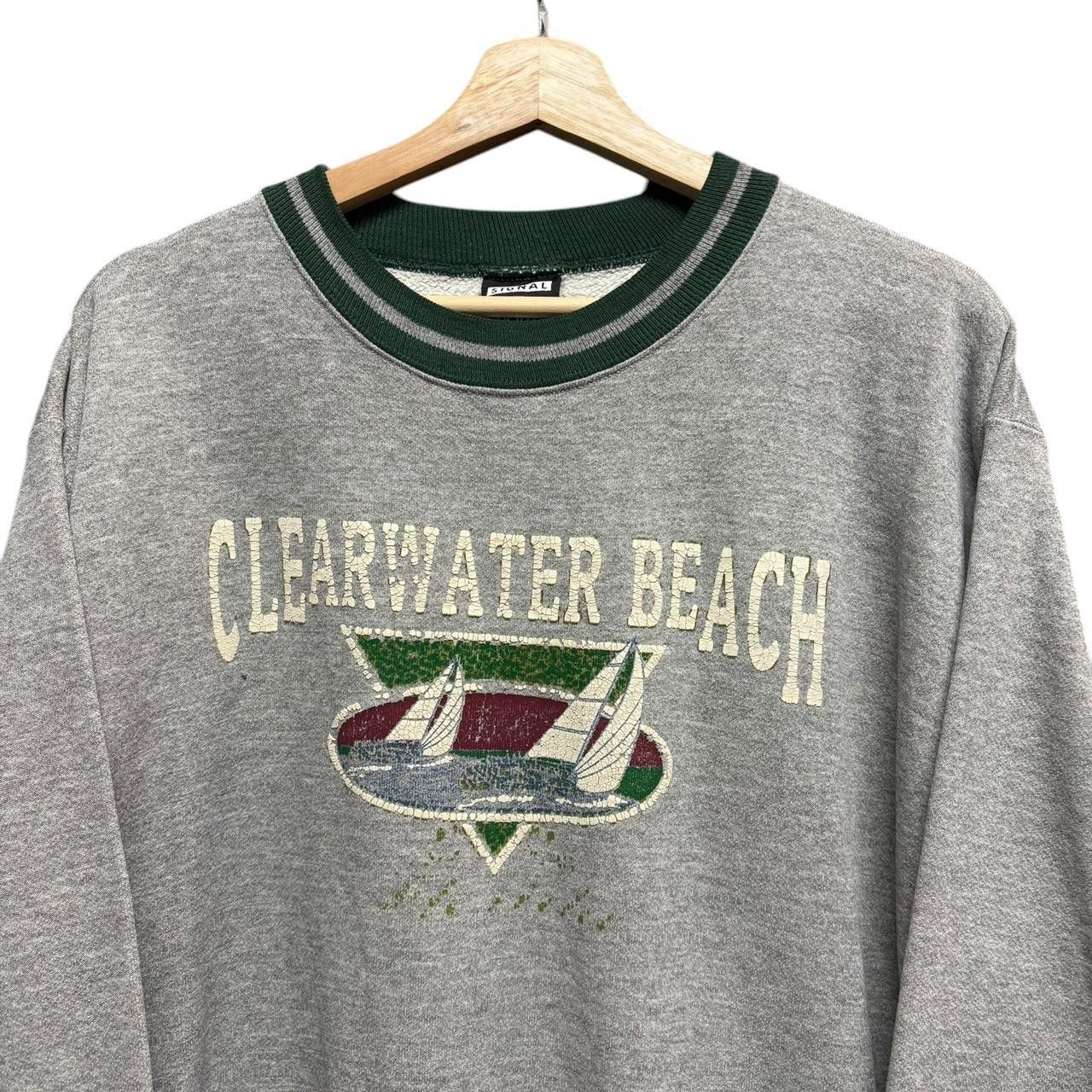 Vintage Vintage Clearwater beach sweater size: XL Size US XL / EU 56 / 4 - 4 Thumbnail