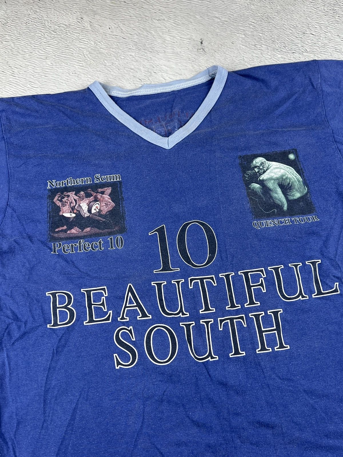 Band Tees 💥RARE💥 Vintage 90s The Beautiful South - Northern Scum Tour Size US M / EU 48-50 / 2 - 3 Thumbnail