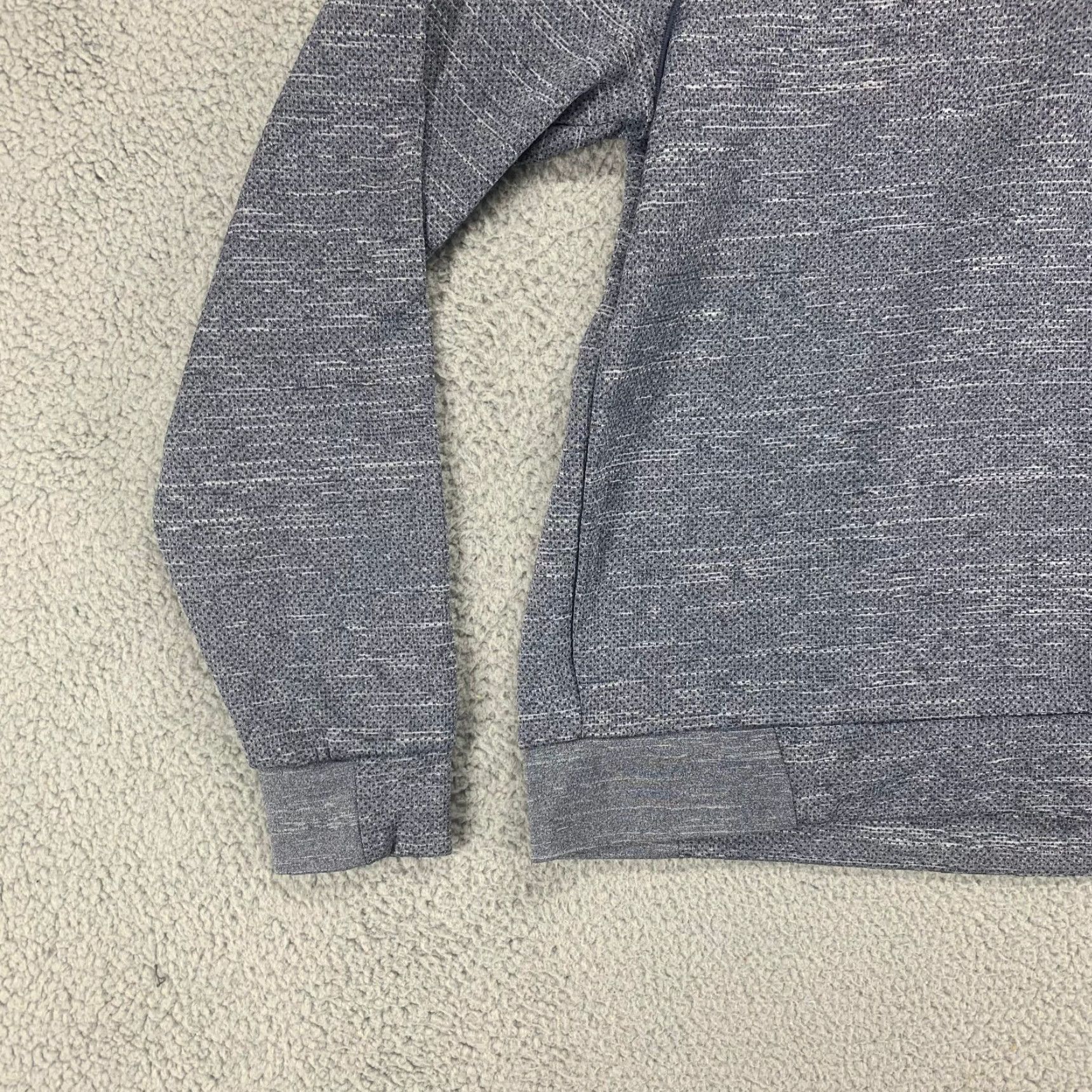 Vintage Greg Norman Mens Medium Gray Polyester Quarter Zip Pullover Sweater Size US M / EU 48-50 / 2 - 7 Thumbnail