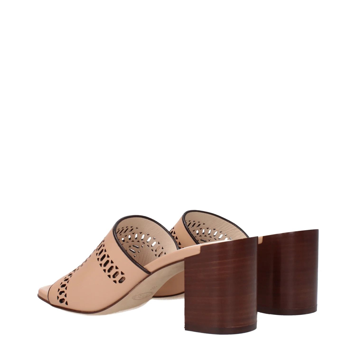 Tod's ob1o1e1224 Leather Sandals in Beige Size US 7 / IT 37 - 4 Thumbnail