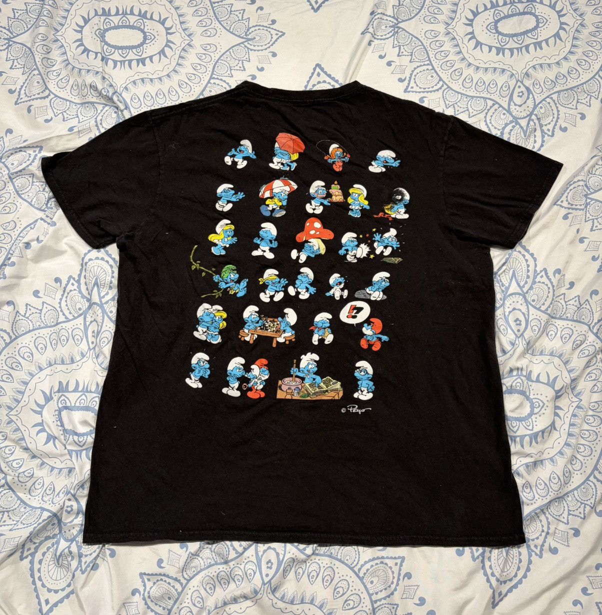 Vintage Smurfs shirt Large Size US L / EU 52-54 / 3 - 1 Thumbnail