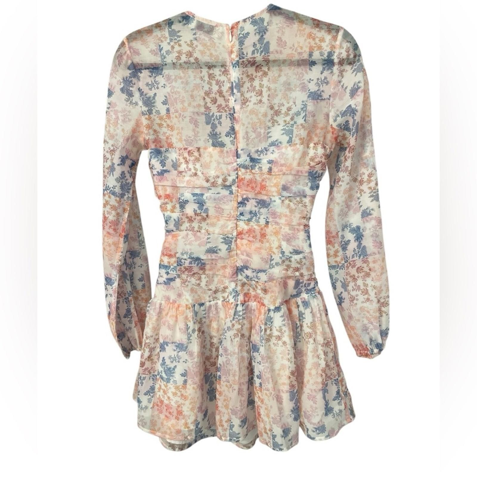 Other Atoir The Solo Dress Cut-Out Mini Dress in Romance Patch Size XS / US 0-2 / IT 36-38 - 4 Thumbnail