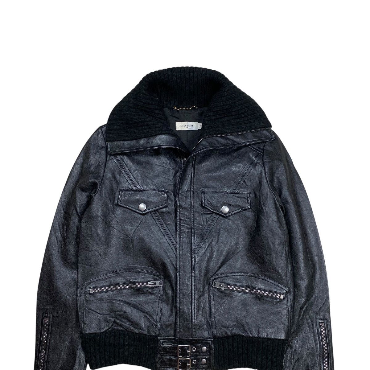 ジャケット・アウター COACH lether lamb jacket archive ジャケット・アウター COACH lether lamb jacket archive COACH