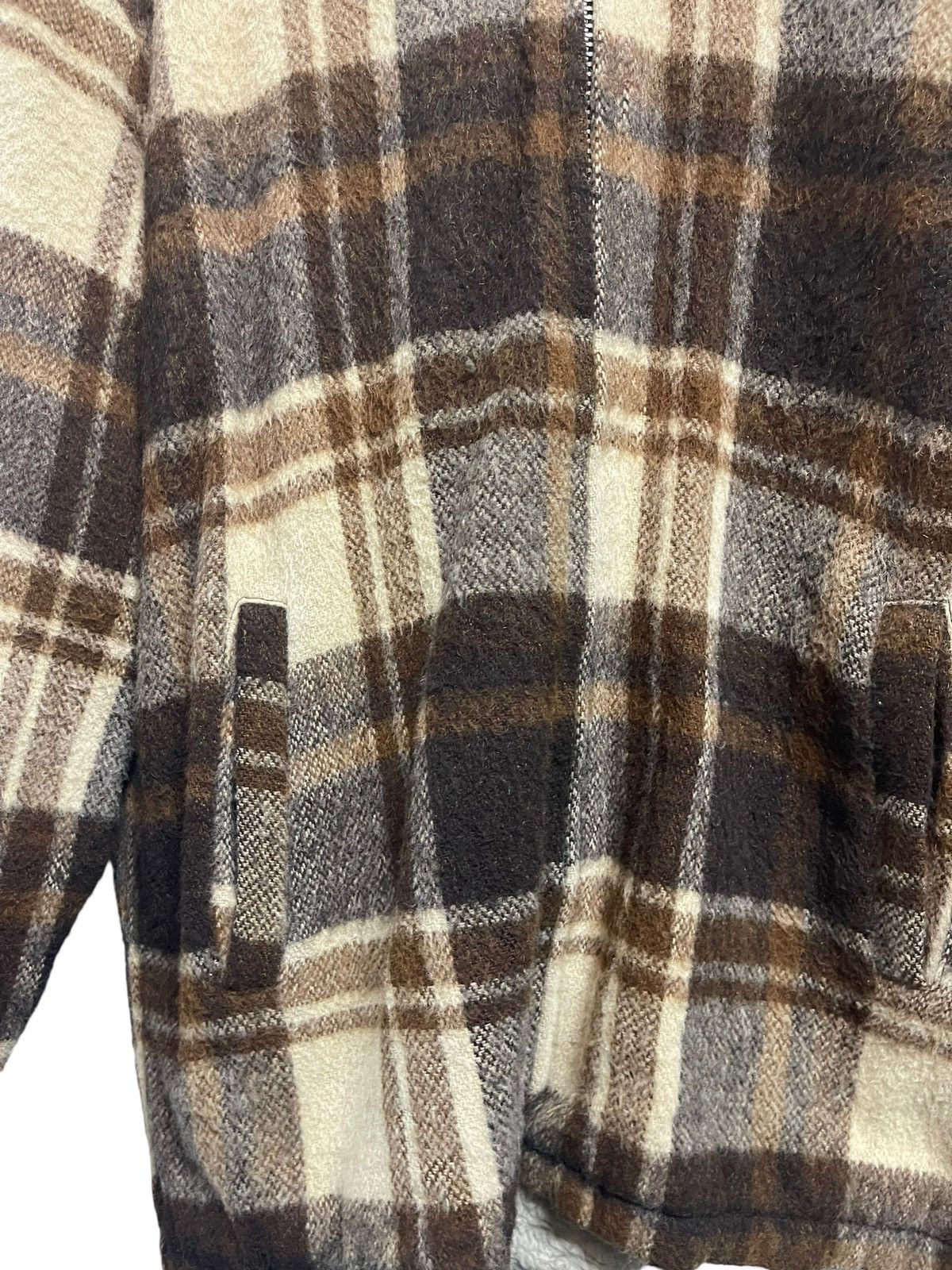 Flannel × NHL HOCKEY JAC HOODED FLANNEL VARSITY JACKET #SKU-V33 DP1 Size US L / EU 52-54 / 3 - 2 Thumbnail
