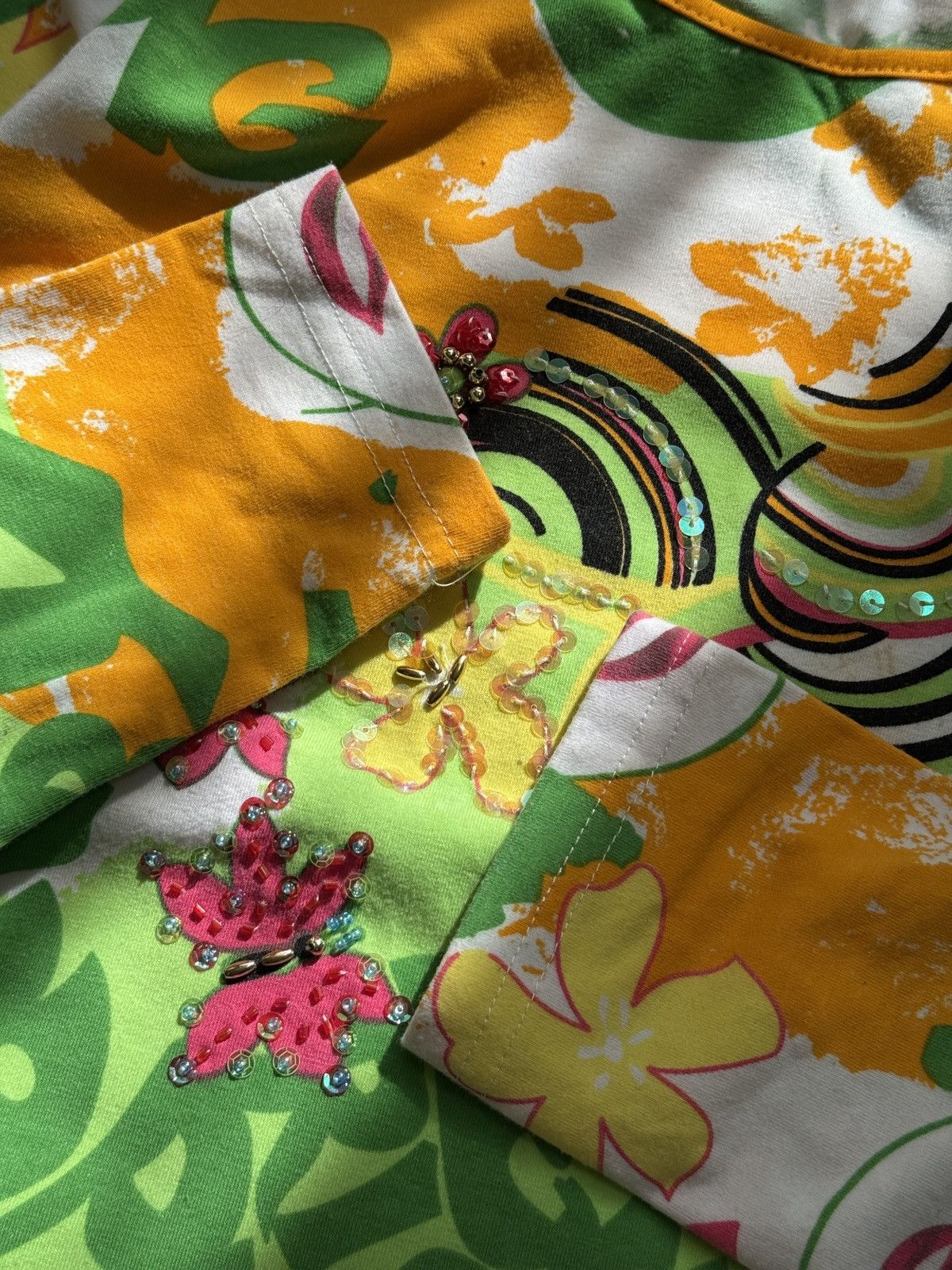 Miss Sixty VINTAGE MISS SIXTY 2000s PRINTED LONG SLEEVE Size S / US 4 / IT 40 - 7 Thumbnail