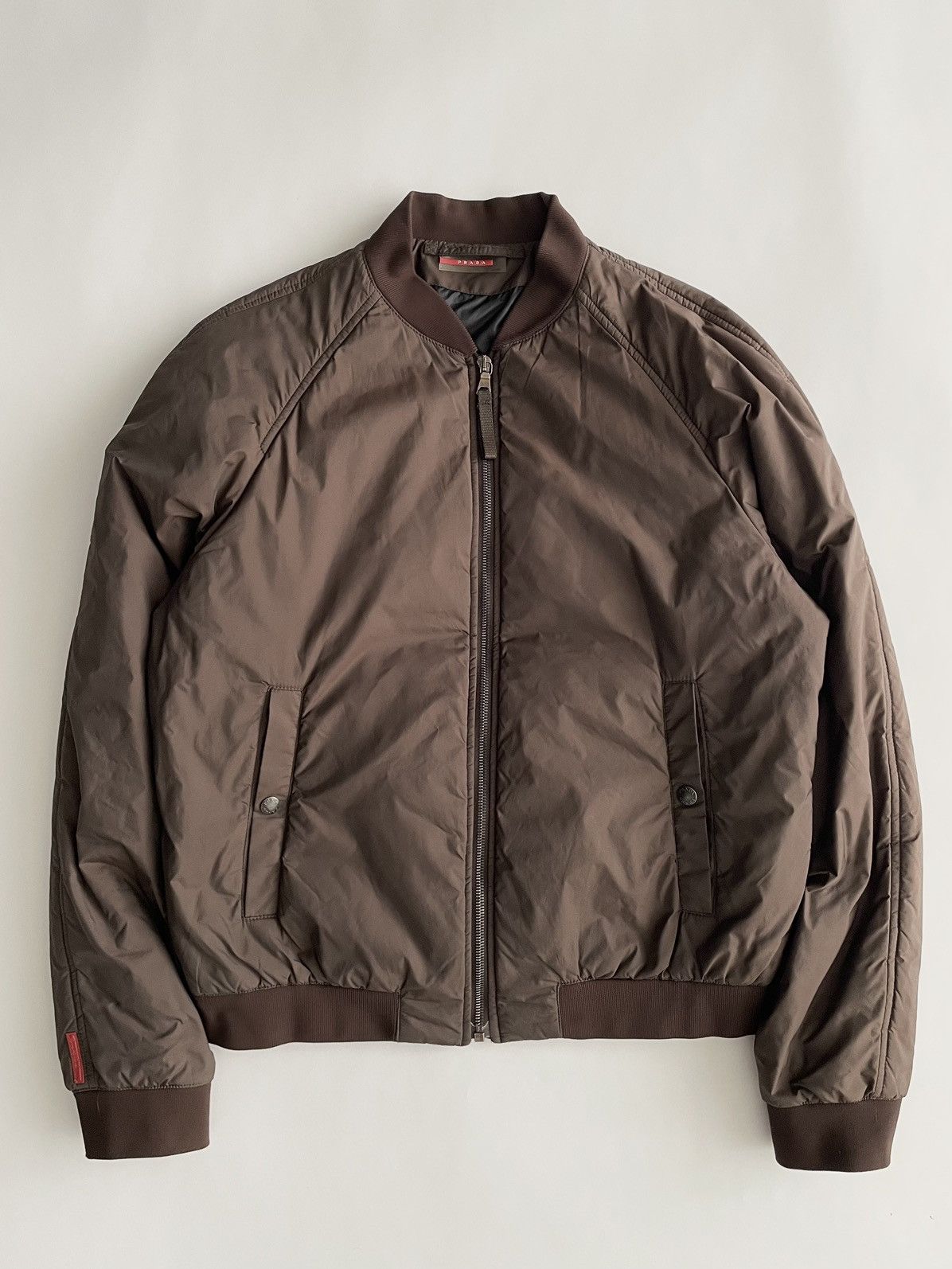 Prada 2000’s Padded Nylon Bomber