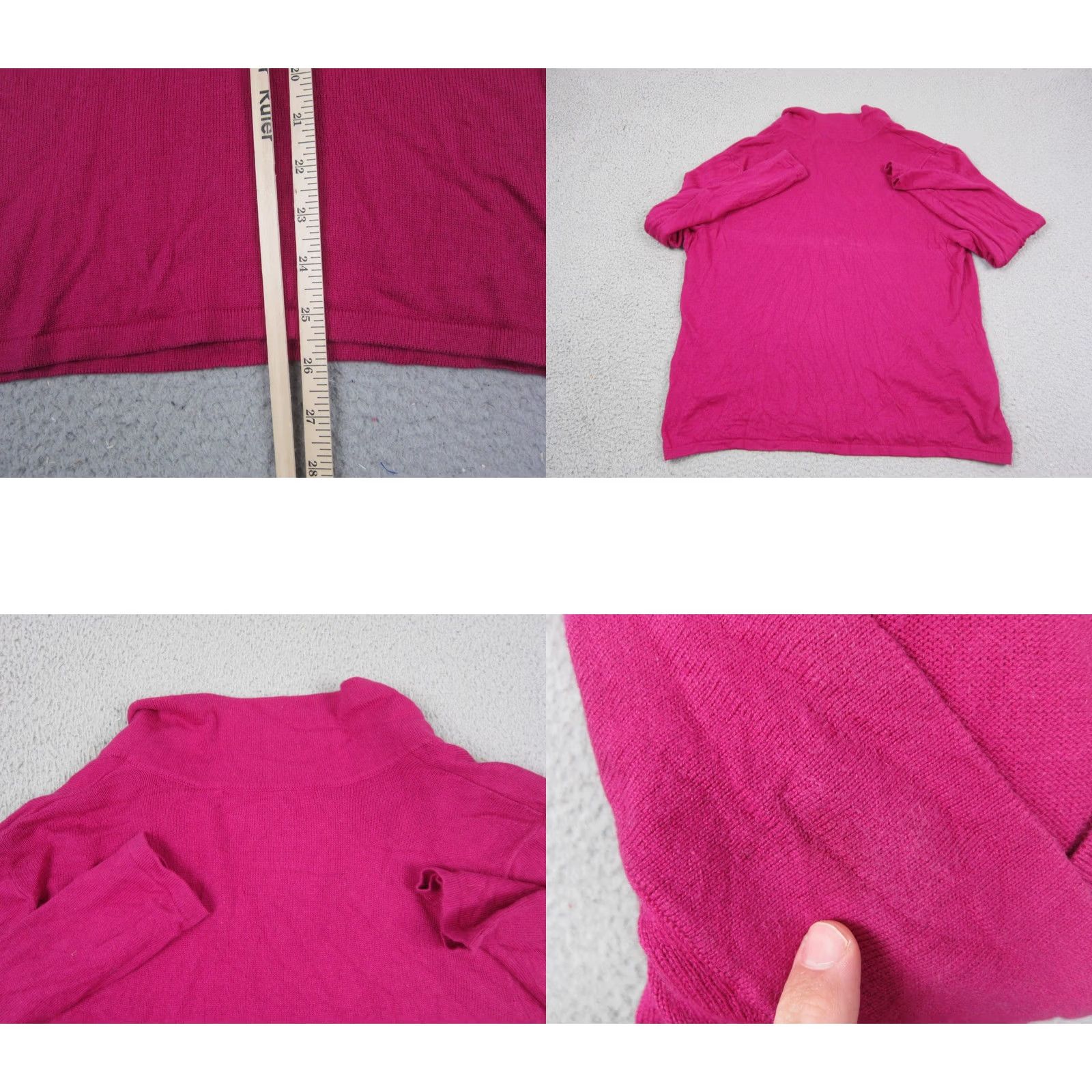 Ralph Lauren Ralph Lauren Sweater Womens Plus 2X Pink Silk Cashmere Shawl Neck Classic LRL 90s Size XXL / US 16-18 / IT 52-54 - 8 Thumbnail