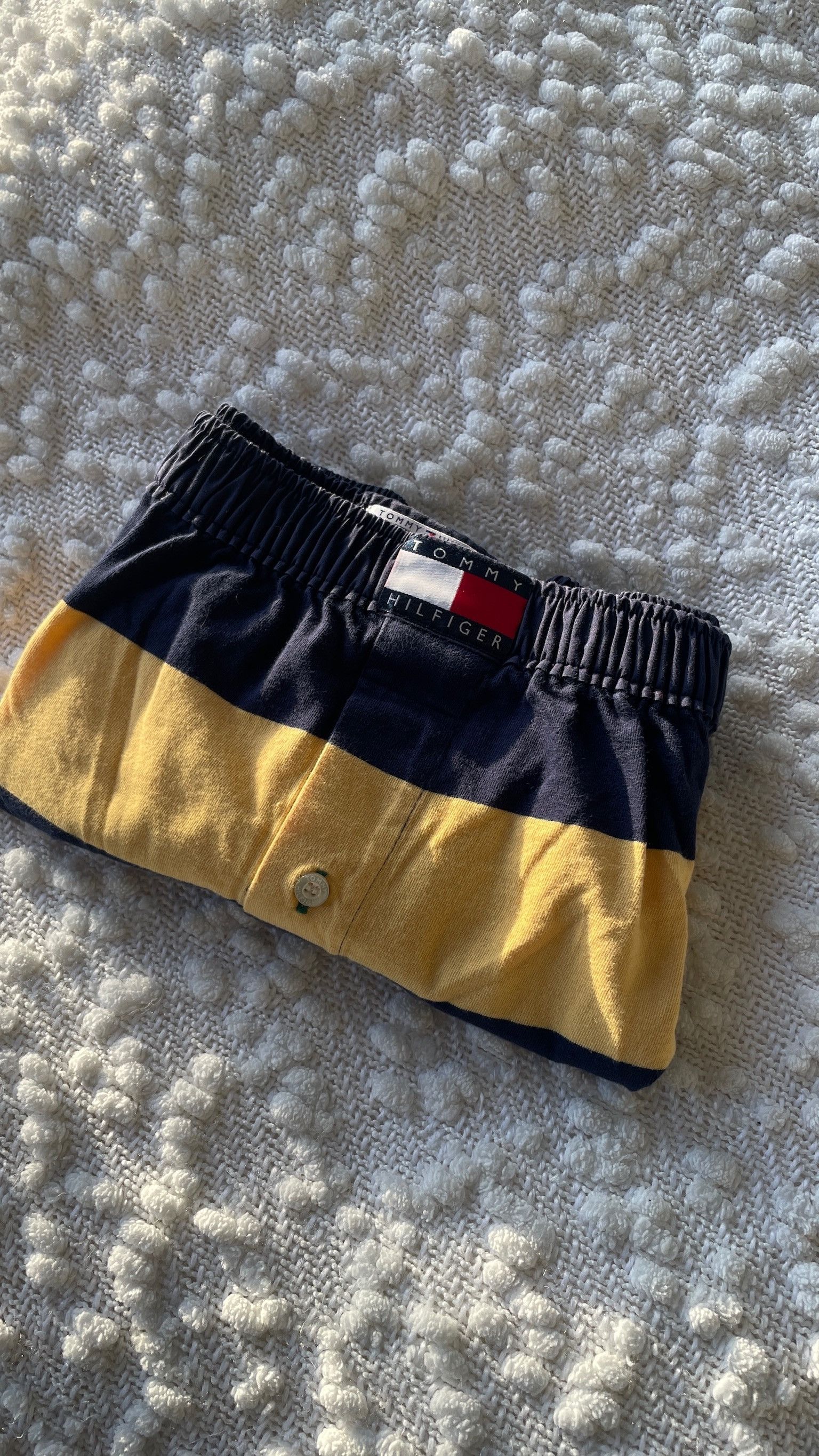 Tommy Hilfiger BLUE YELLOW UNDERPANTS TOMMY HILFIGER (L) Size US 34 / EU 50 - 4 Thumbnail