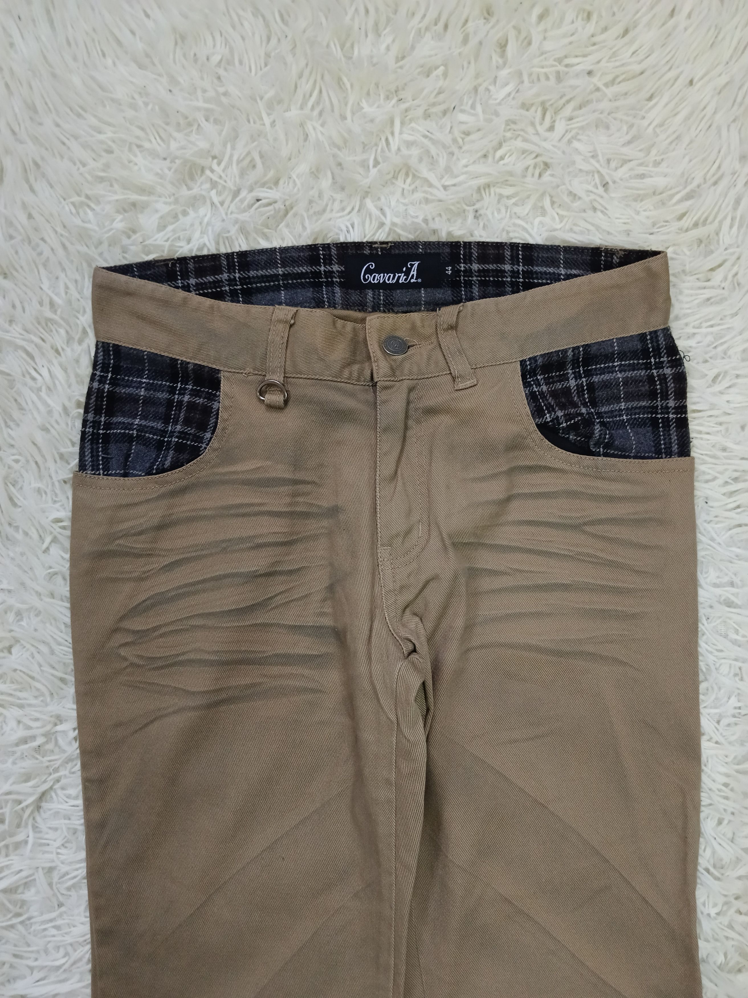 Japanese Brand CAVARIA FLARE DENIM PANTS Size US 29 - 3 Thumbnail