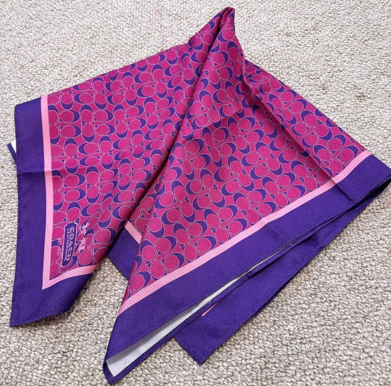 Coach Coach miss & coach scarf Size ONE SIZE - 1 Thumbnail