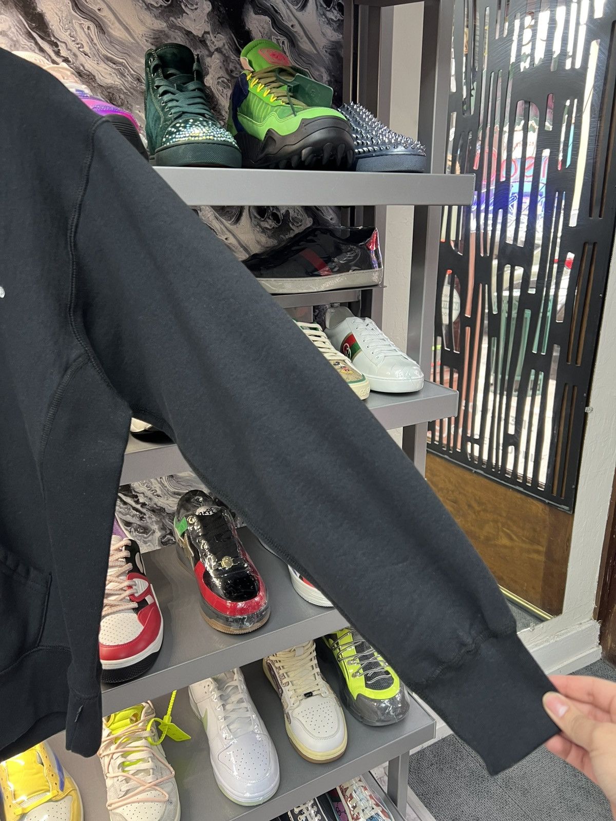 Supreme Supreme Black Drop Shadow Hoodie Size US S / EU 44-46 / 1 - 3 Thumbnail