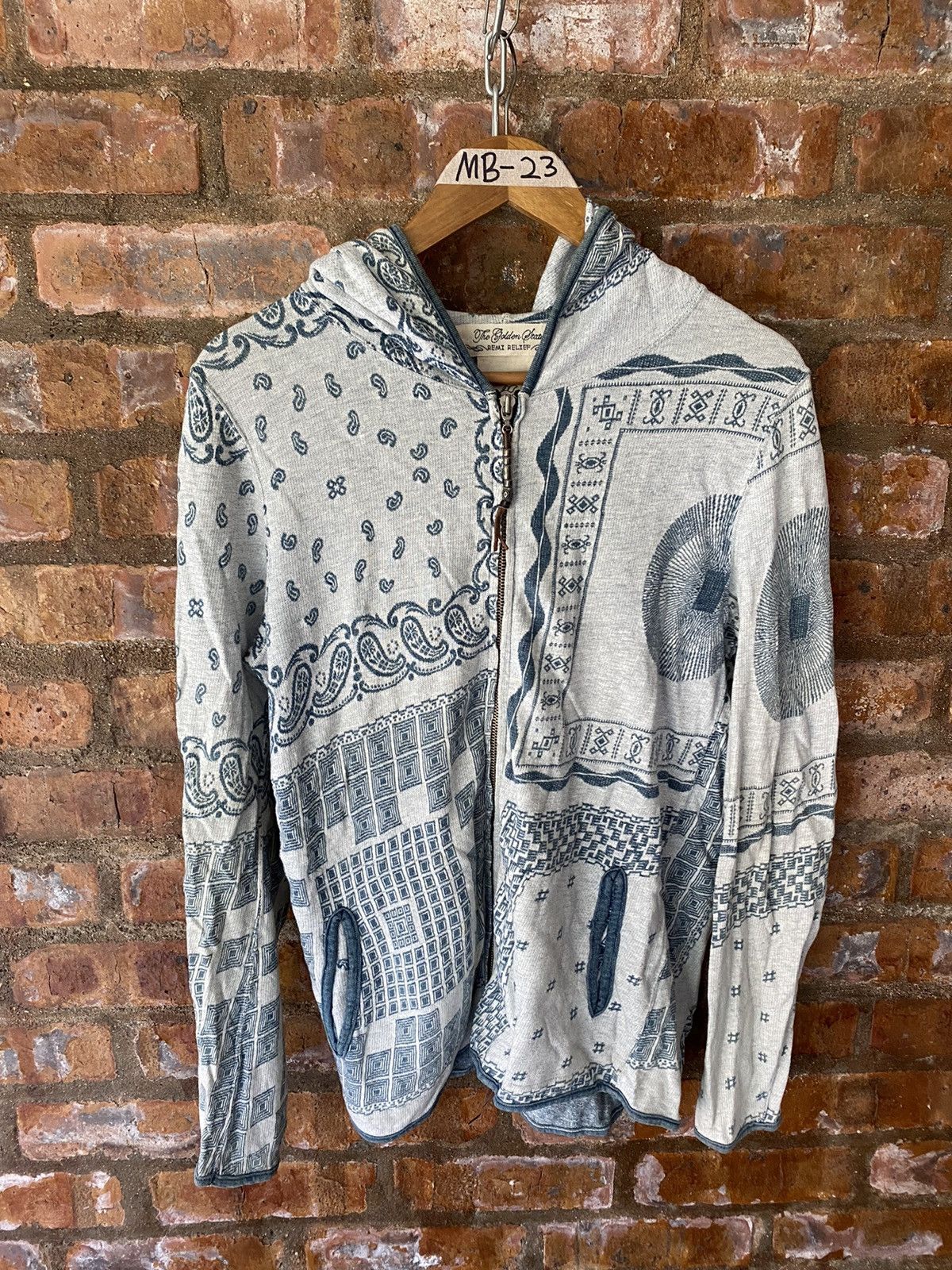 Remi Relief 2000s Abstract Native tribal hoodie Size US M / EU 48-50 / 2 - 2 Thumbnail