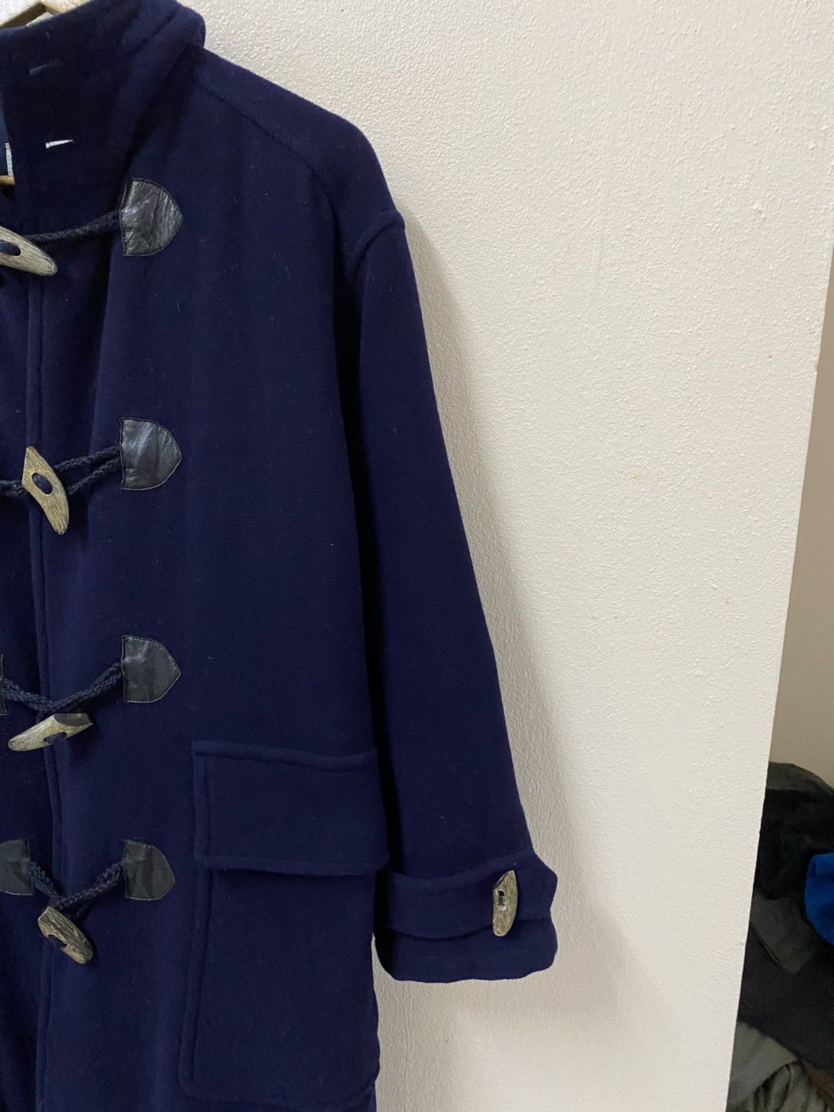 Issey Miyake RARE 🔥 I.S. Issey Miyake Navy Wool Duffle Coat Quilted Liner Size US M / EU 48-50 / 2 - 6 Thumbnail
