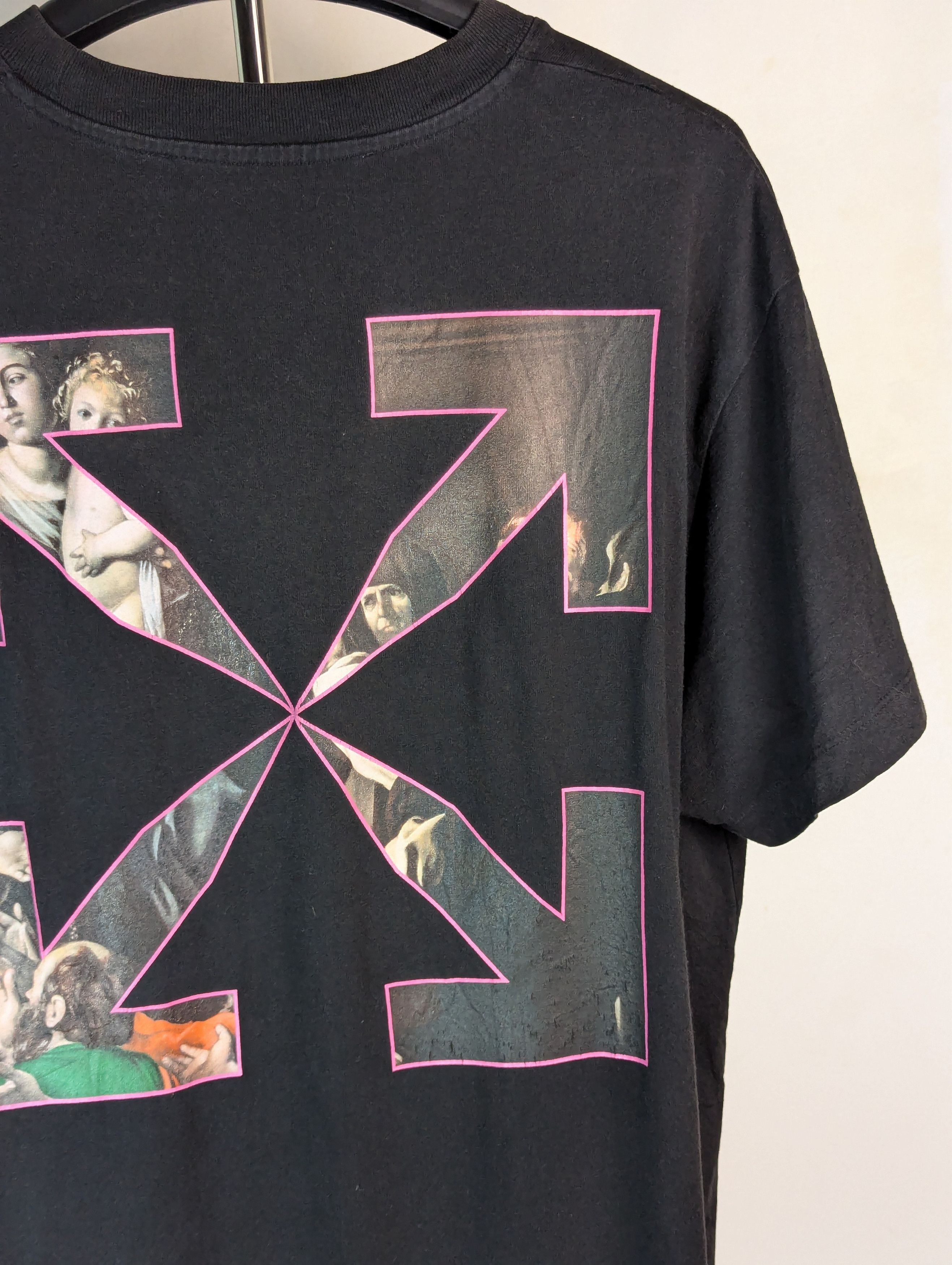 Off-White Off White Caravaggio T Black Xs Oversized Size US S / EU 44-46 / 1 - 12 Thumbnail