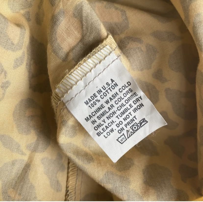 Japanese Brand Vintage leopard button shirt Size US M / EU 48-50 / 2 - 4 Thumbnail