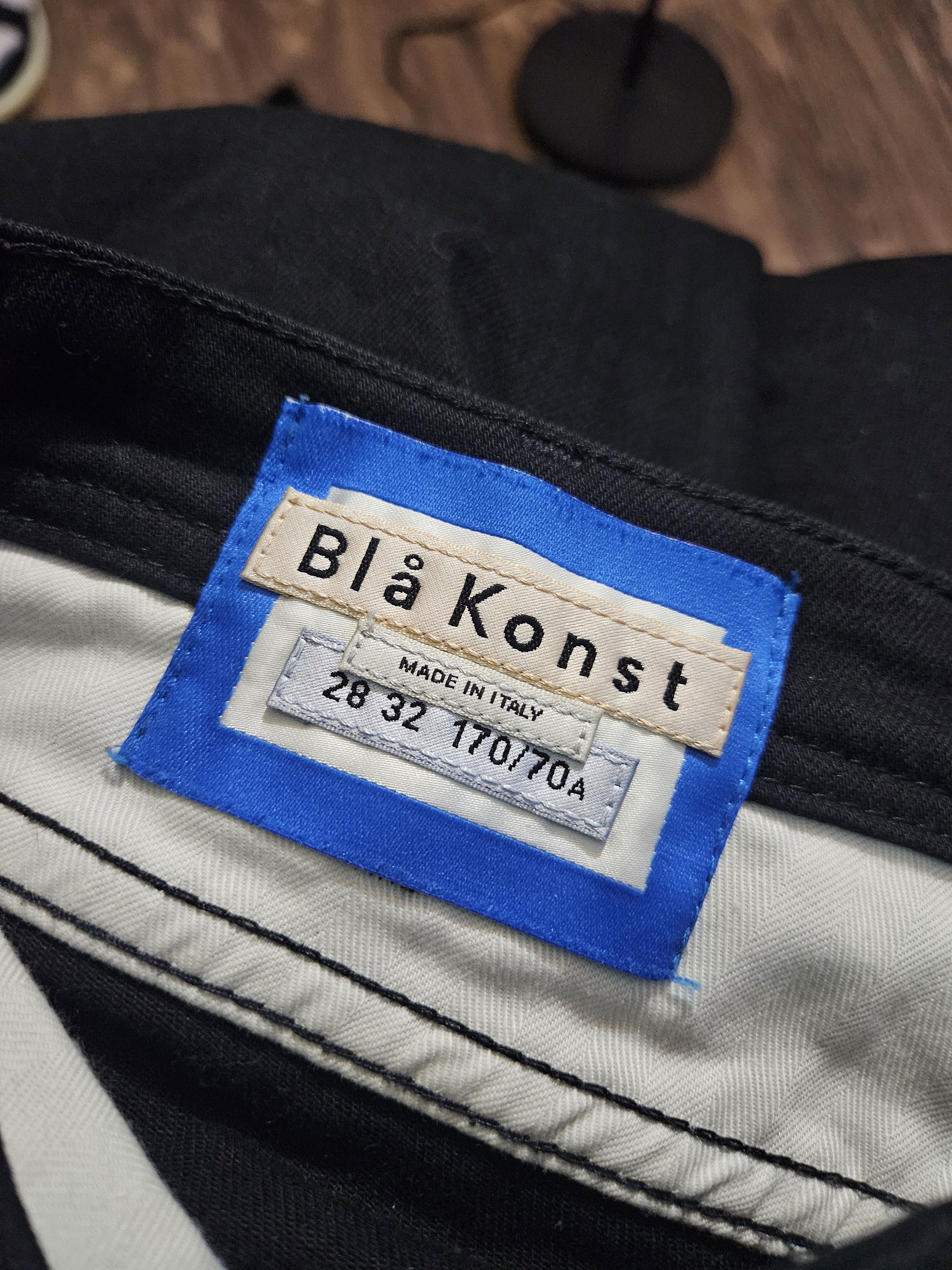 Acne Studios Blå Konst South Stay Black Stretch Denim Jeans Size US 28 / EU 44 - 7 Thumbnail