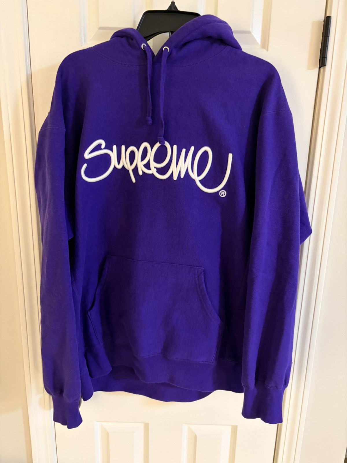 Supreme Supreme Cursive Hoodie Size US L / EU 52-54 / 3 - 1 Thumbnail