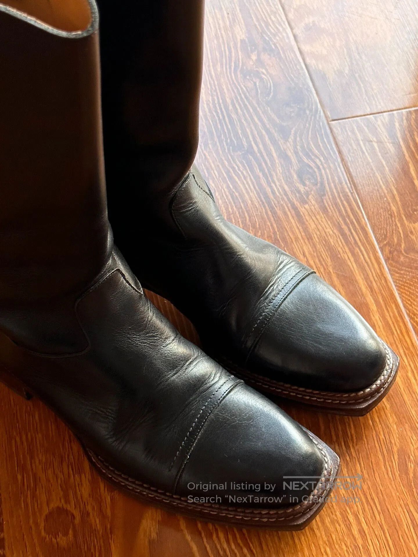 Maison Margiela Maison Martin Margiela Black Cowboy Boots. Size US 5 / IT 35 - 7 Thumbnail