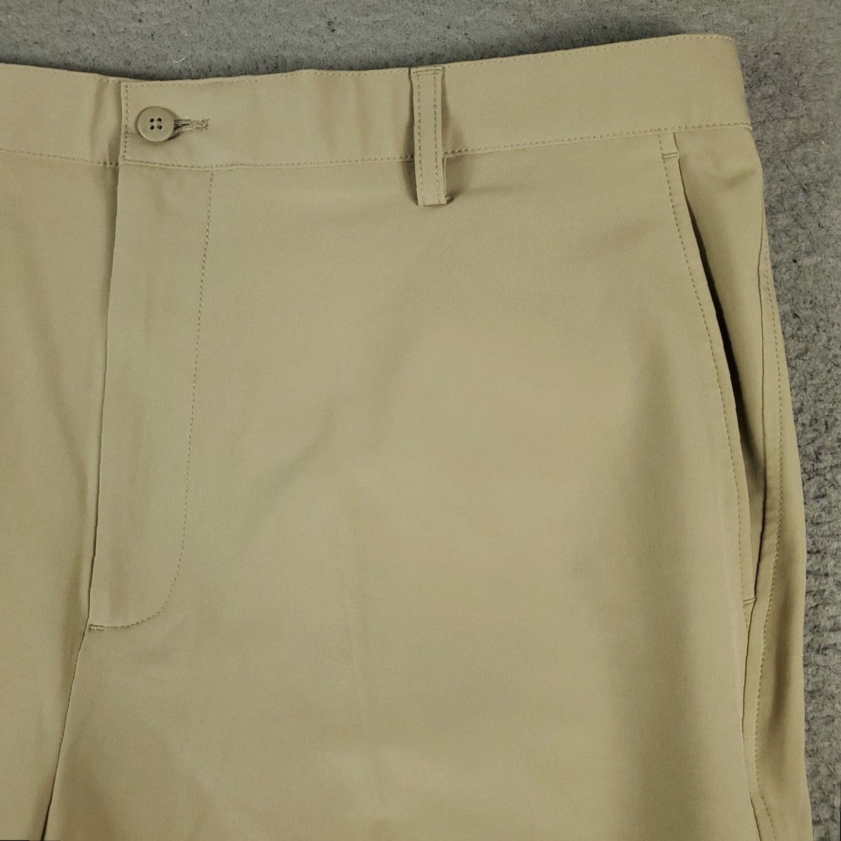 Footjoy FootJoy FJ Shorts Mens Size 42 Beige Stretch Chino Flat Front Casual Golf Size US 42 / EU 58 - 3 Thumbnail