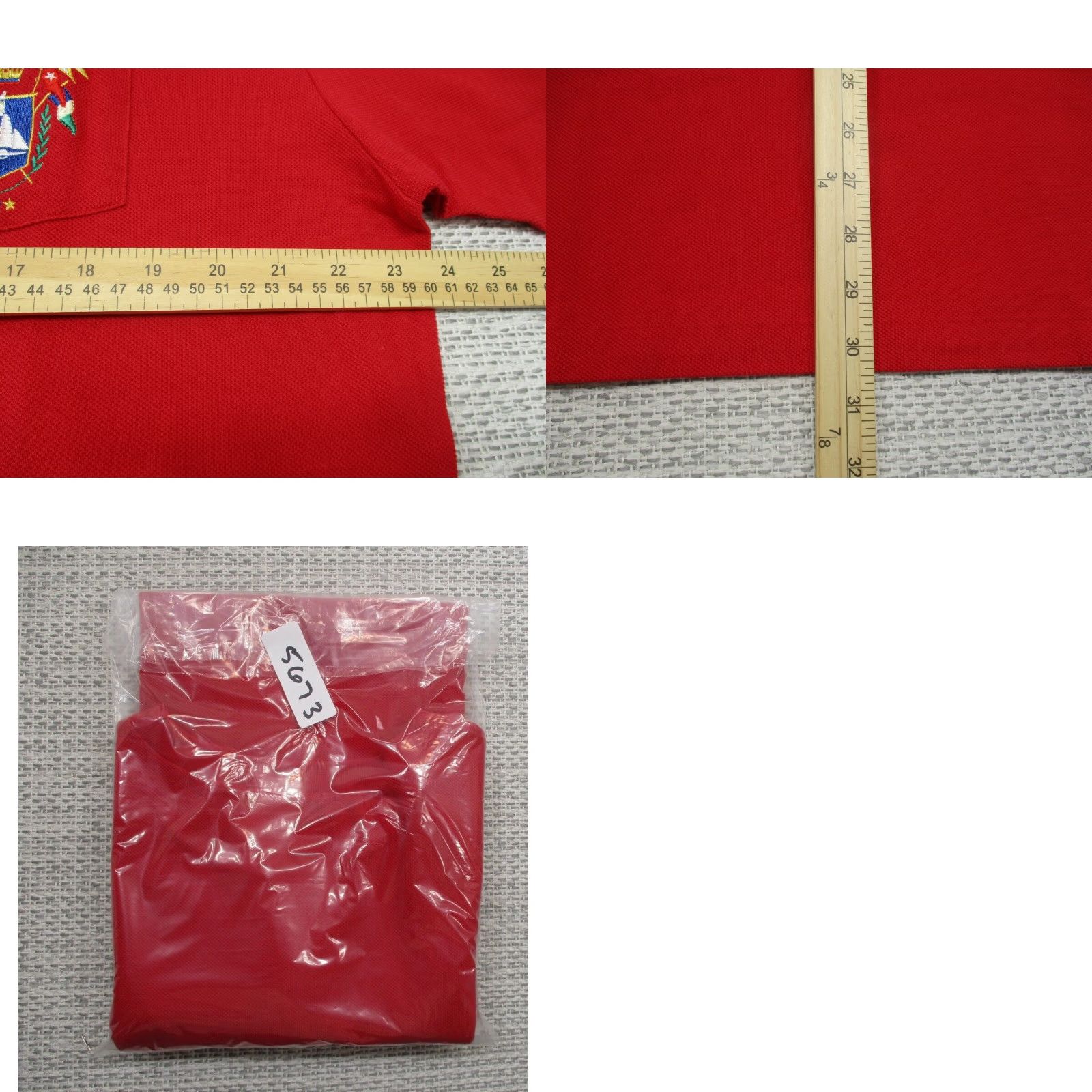 Abercrombie & Fitch VINTAGE Abercrombie & Fitch Shirt Mens XL Embroidered Crest Long Sleeve Red Cotton Crew Neck 90s Classic Preppy Mens Size US XL / EU 56 / 4 - 8 Thumbnail