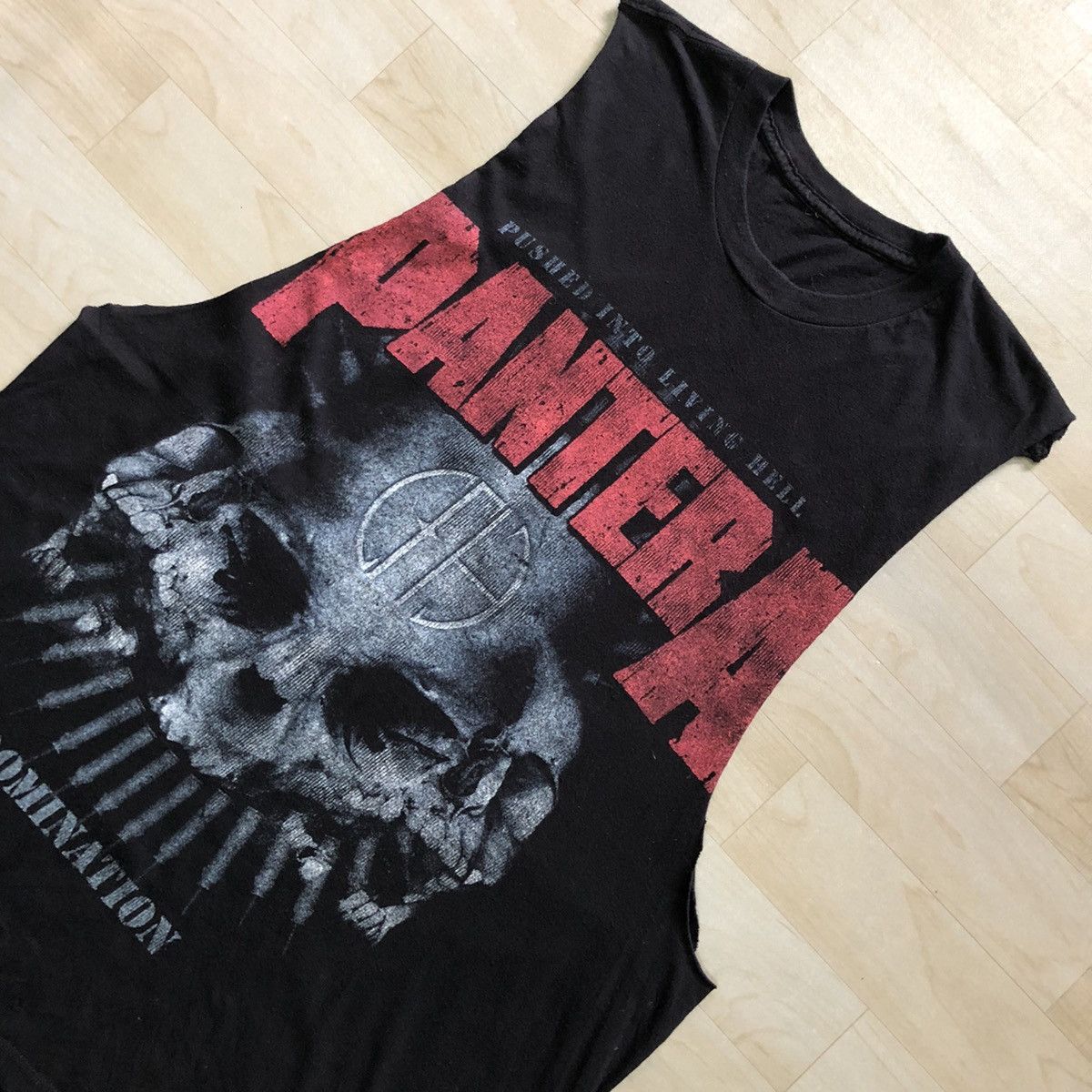Band Tees Pantera Domination Pushed into Living Hell Sleeveless Shirt Size US L / EU 52-54 / 3 - 3 Thumbnail