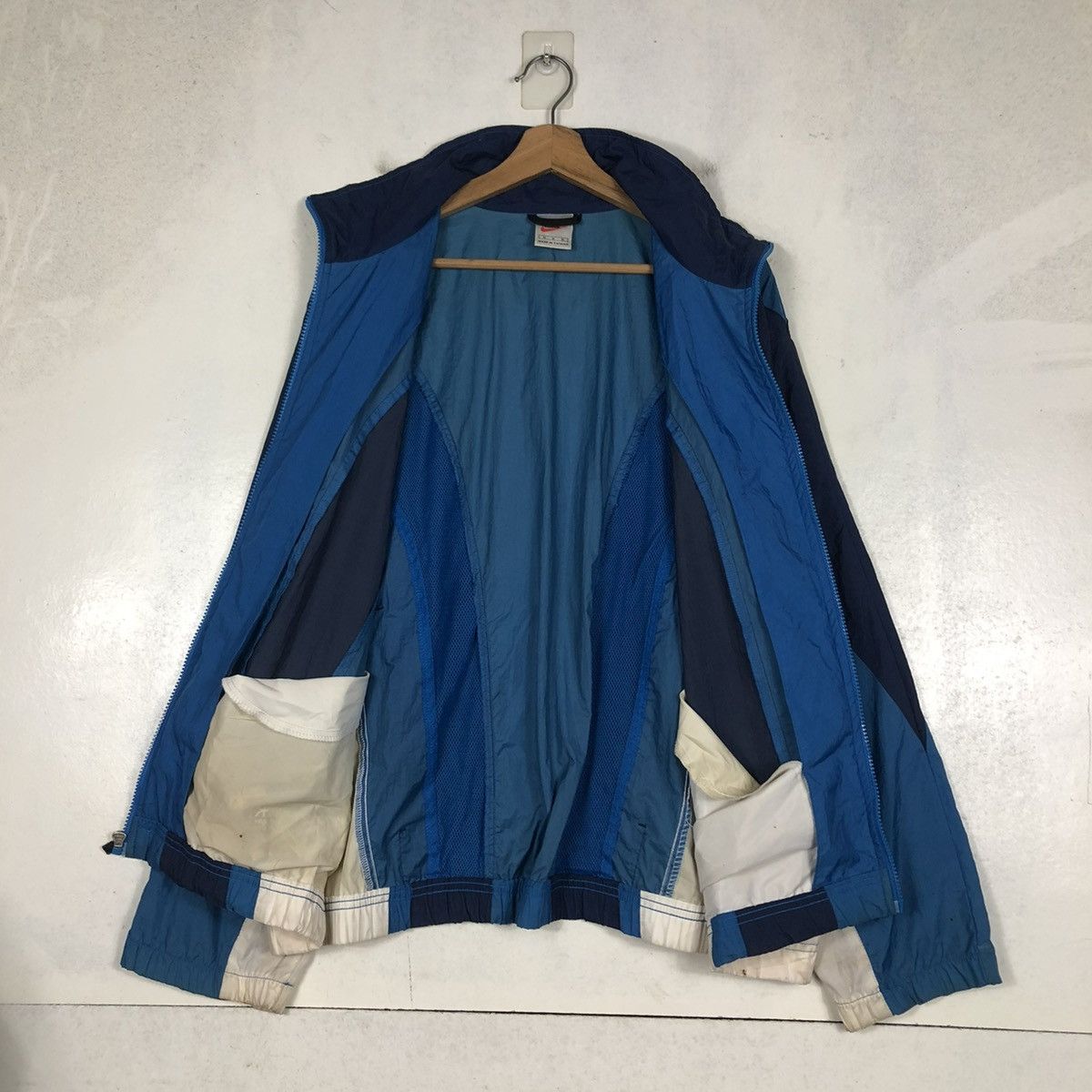 Nike 📌VINTAGE NIKE WINDBREAKER ANORAK JACKET BIG SWOOSH Size US M / EU 48-50 / 2 - 14 Thumbnail
