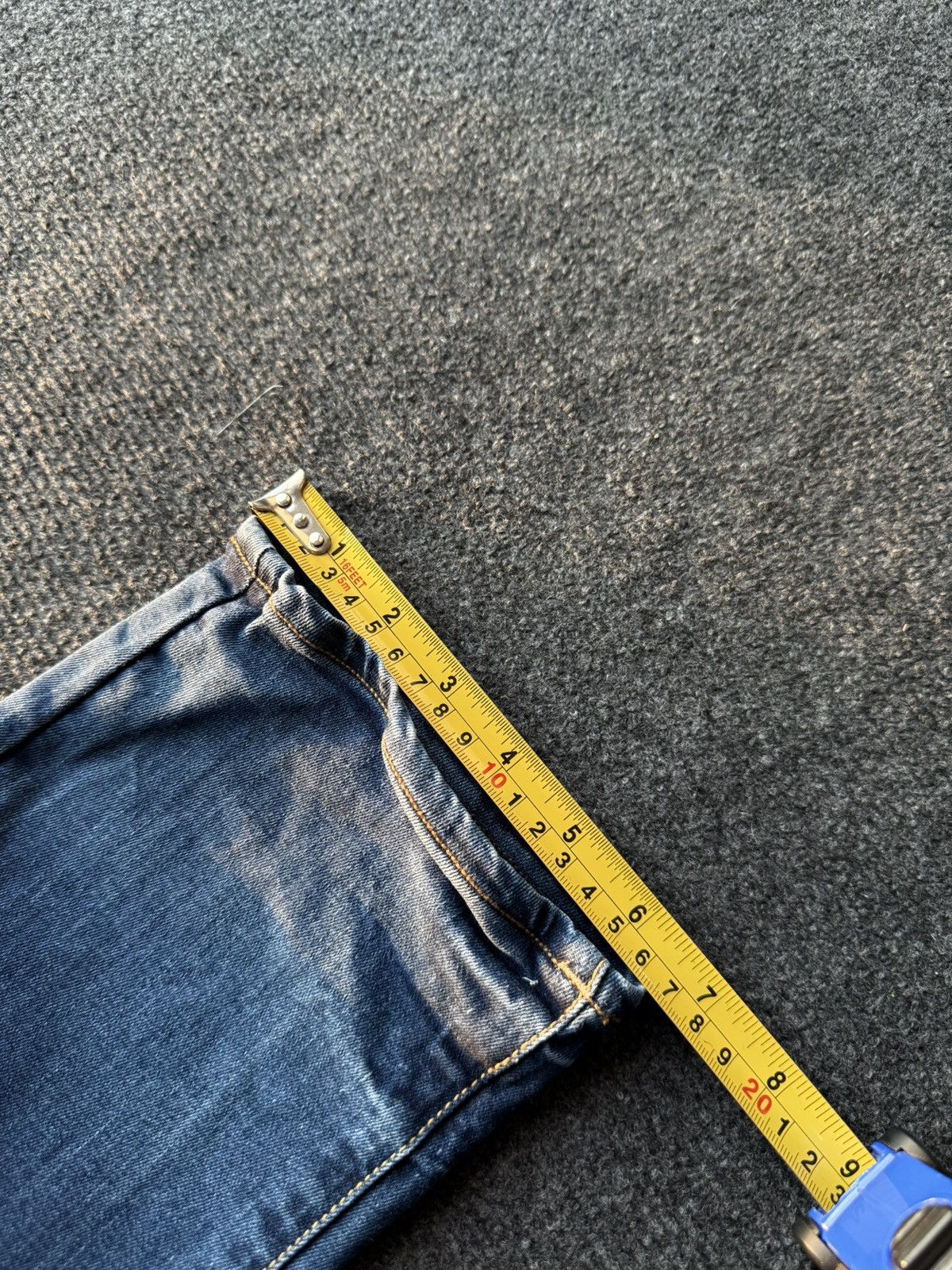 G-Star 00s Y2K G-Star RAW Midge Straight Punk Rock Dark Wash Jeans Size 30" / US 8 / IT 44 - 23 Thumbnail