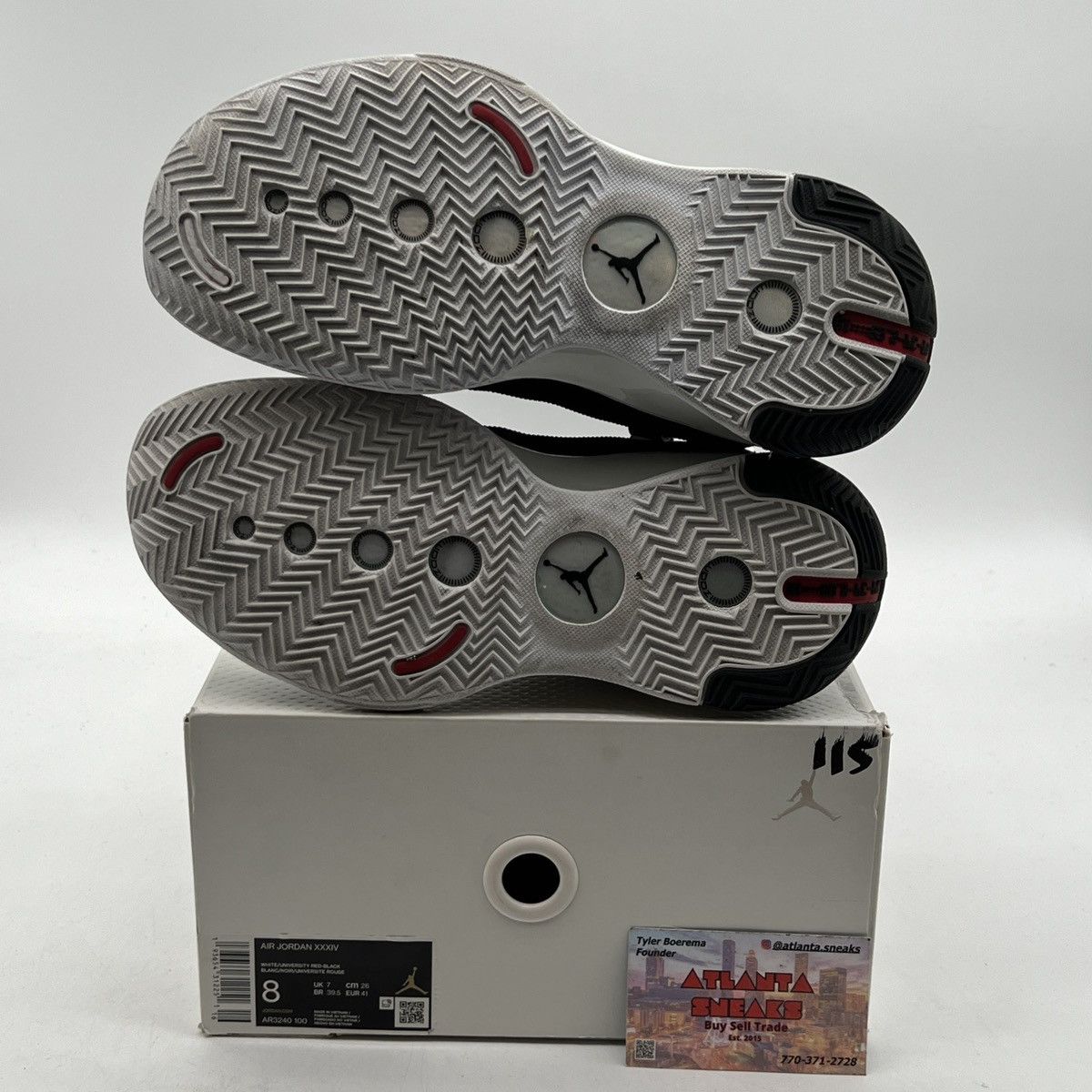Jordan Brand Air Jordan 34 Chicago Size US 8 / EU 41 - 8 Thumbnail