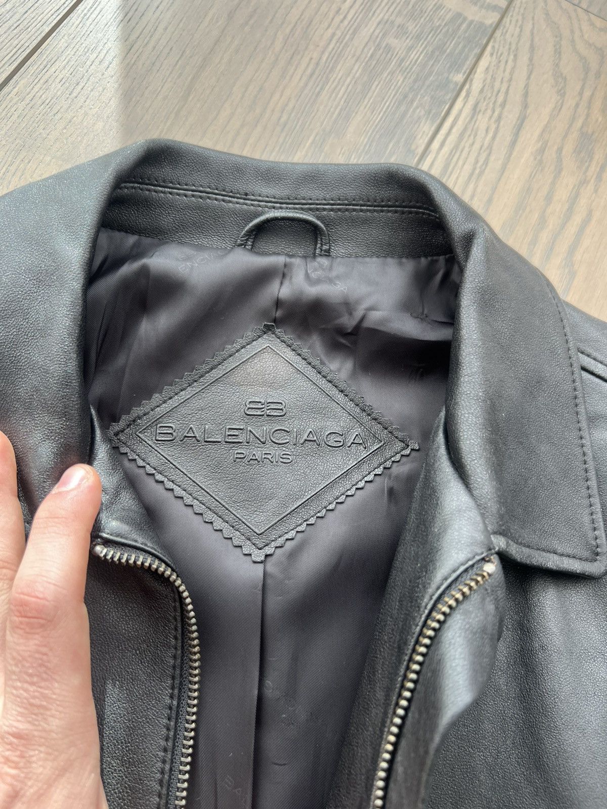 Balenciaga Balenciaga 1997 leather jacket Size US M / EU 48-50 / 2 - 1 Thumbnail