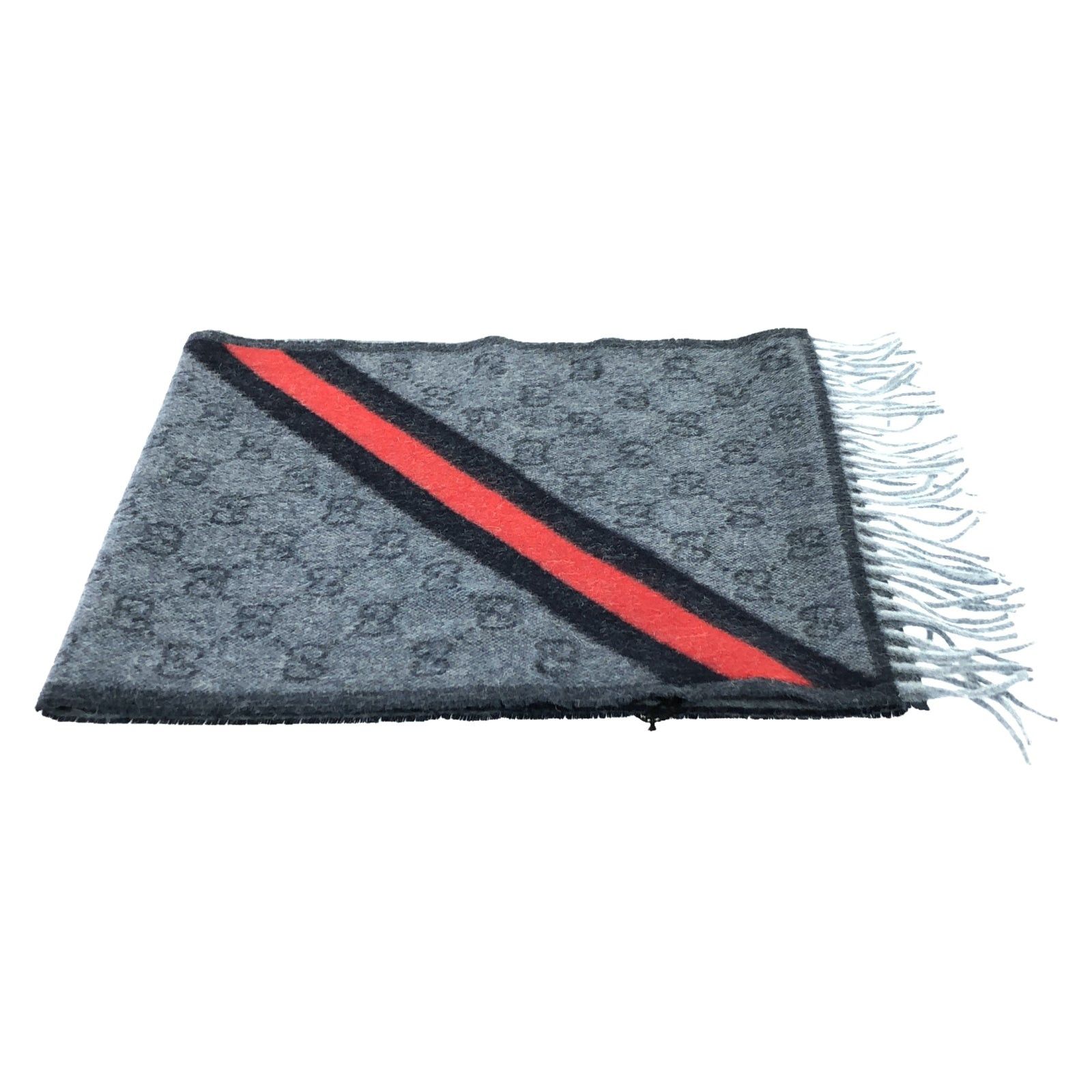 Gucci Gucci Scarf Wool Blue Size ONE SIZE - 1 Thumbnail