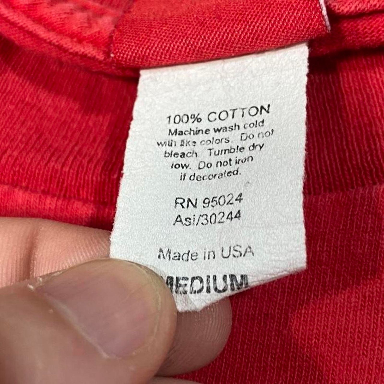 Element Y2k red element tee shirt Size US M / EU 48-50 / 2 - 3 Thumbnail
