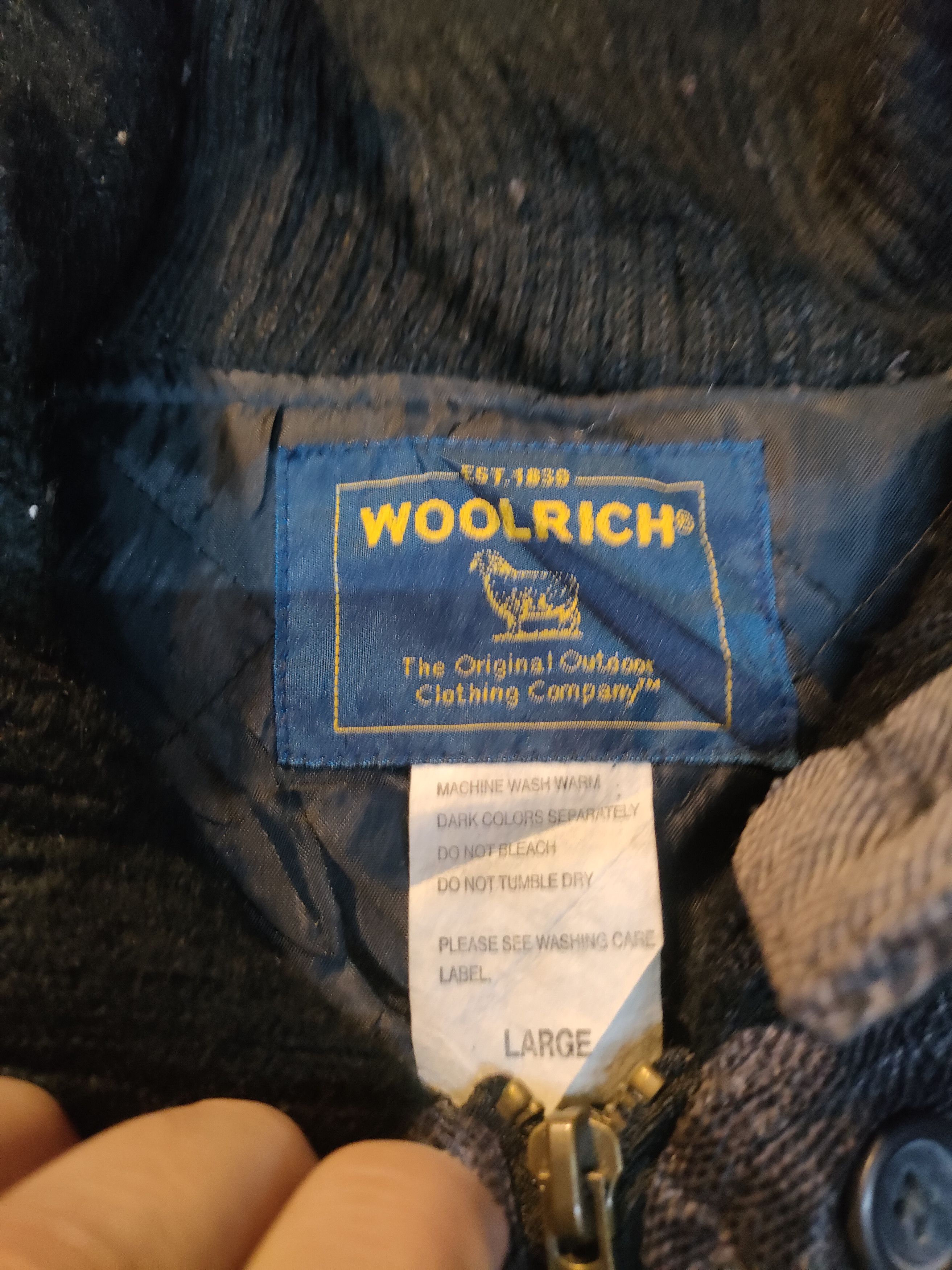 Velvet × Woolrich Woolen Mills Woolrich Velvet Zipper Jacket Size US L / EU 52-54 / 3 - 3 Thumbnail