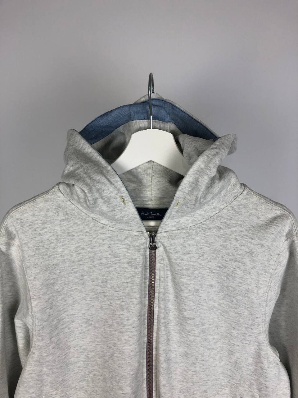 Paul Smith Paul Smith Jeans Zip Hoodie Gray size L Size US L / EU 52-54 / 3 - 2 Thumbnail