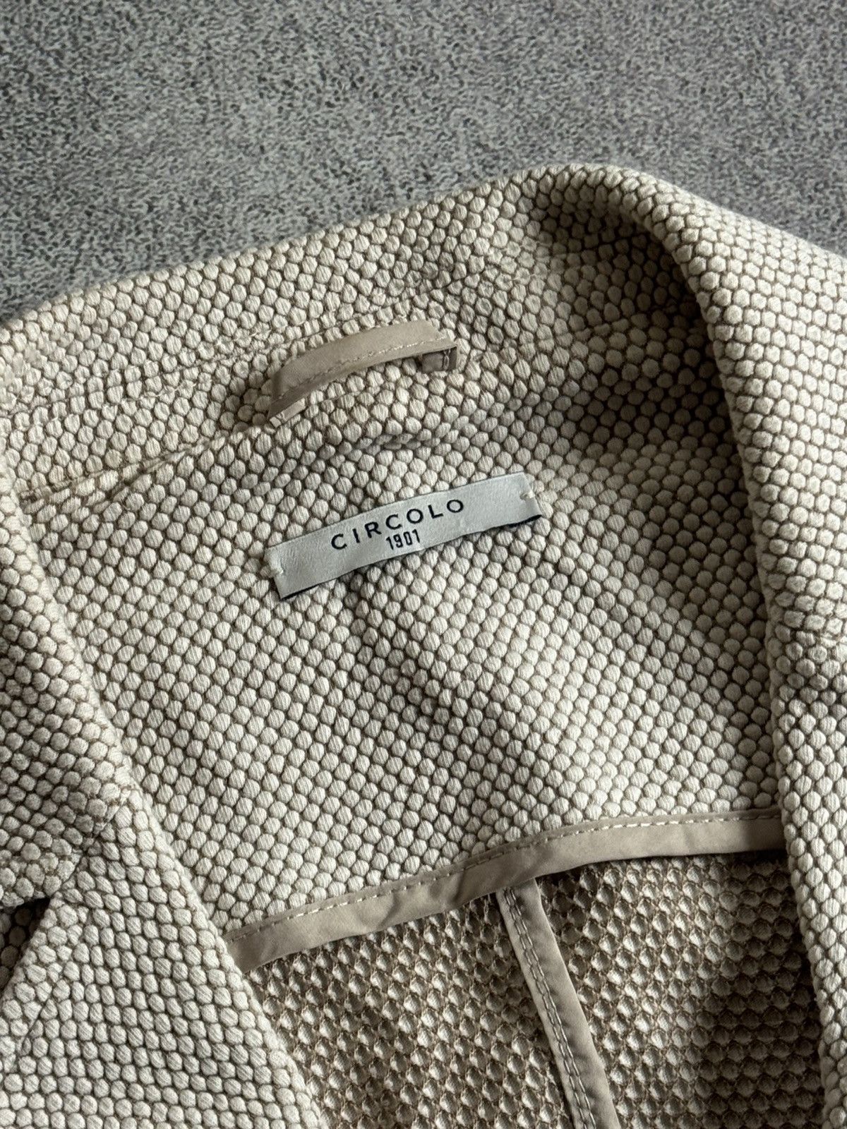 Circolo 1901 Circolo 1901 44/size button up casual blazer jacket luxury Size M / US 6-8 / IT 42-44 - 4 Thumbnail