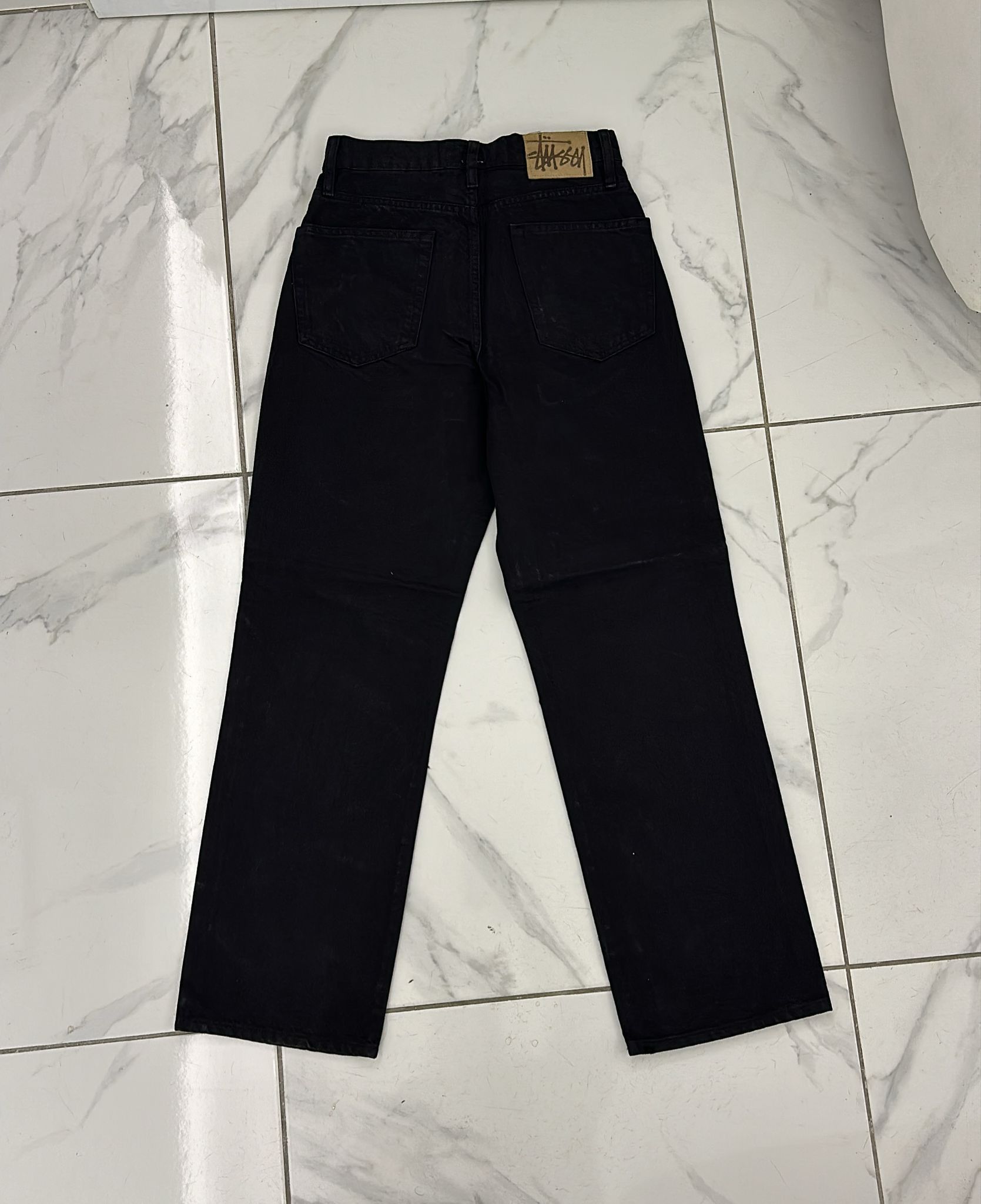 Stussy × Vintage Stüssy Classic Jean Size 28 Black Size US 28 / EU 44 - 2 Thumbnail