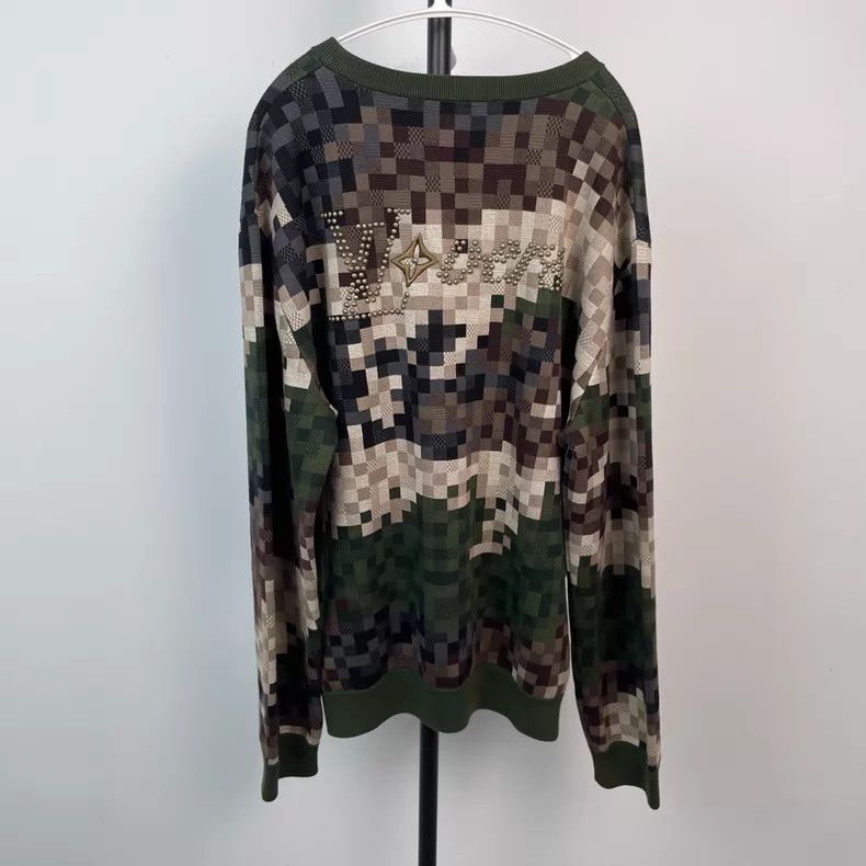 Louis Vuitton Louis Vuitton Fei-Dong camouflage checkerboard-studded mon Size US XXL / EU 58 / 5 - 4 Thumbnail