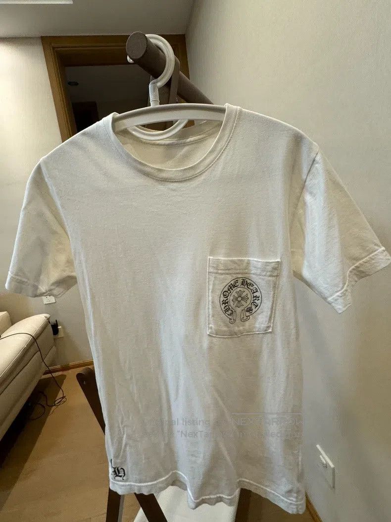 Chrome Hearts CHROME HEARTS Size S White cotton short sleeve t Size US S / EU 44-46 / 1 - 2 Thumbnail