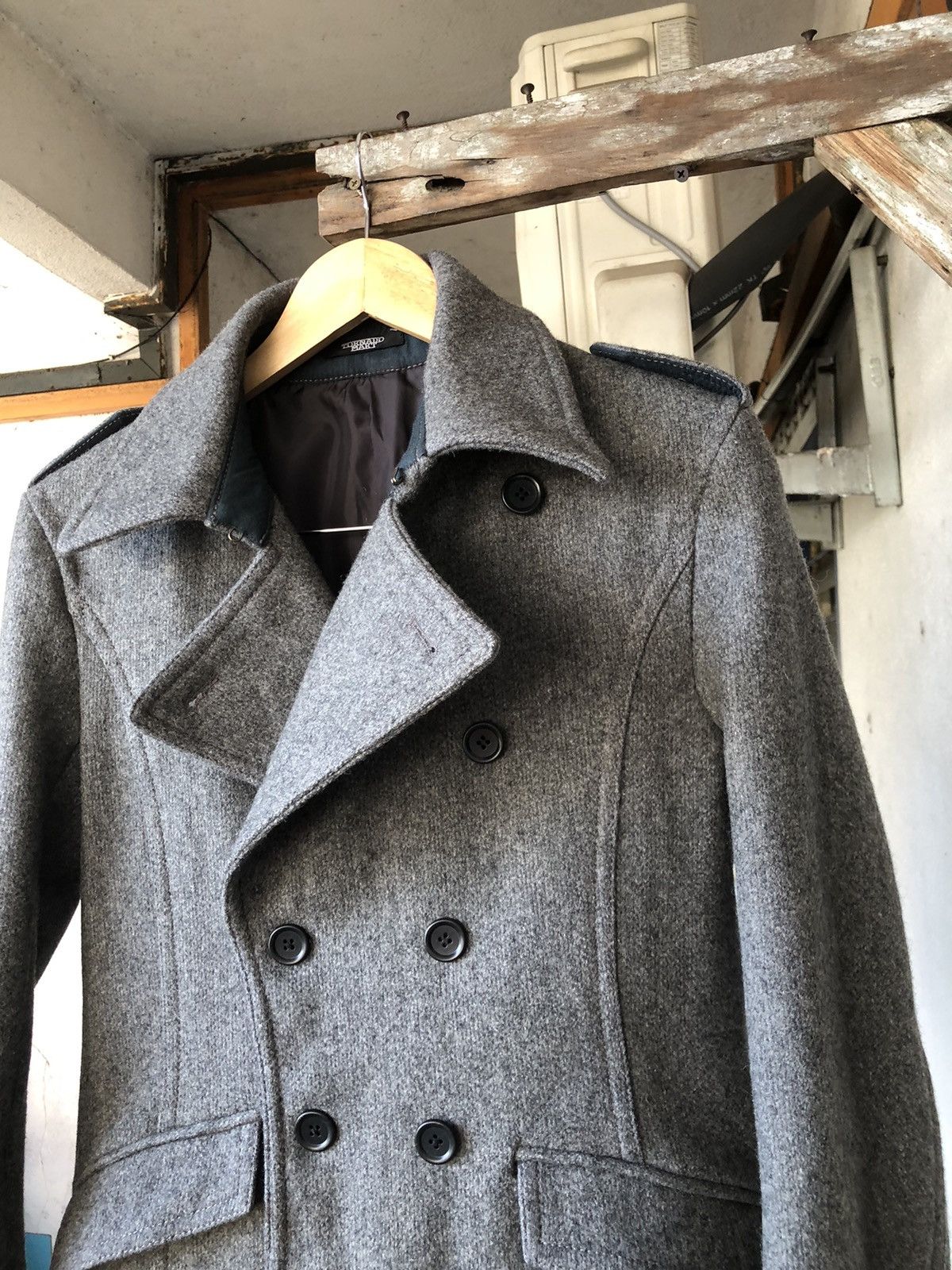 If Six Was Nine Tornado Mart Japan Double Collar Wool Jacket Size M / US 6-8 / IT 42-44 - 18 Thumbnail
