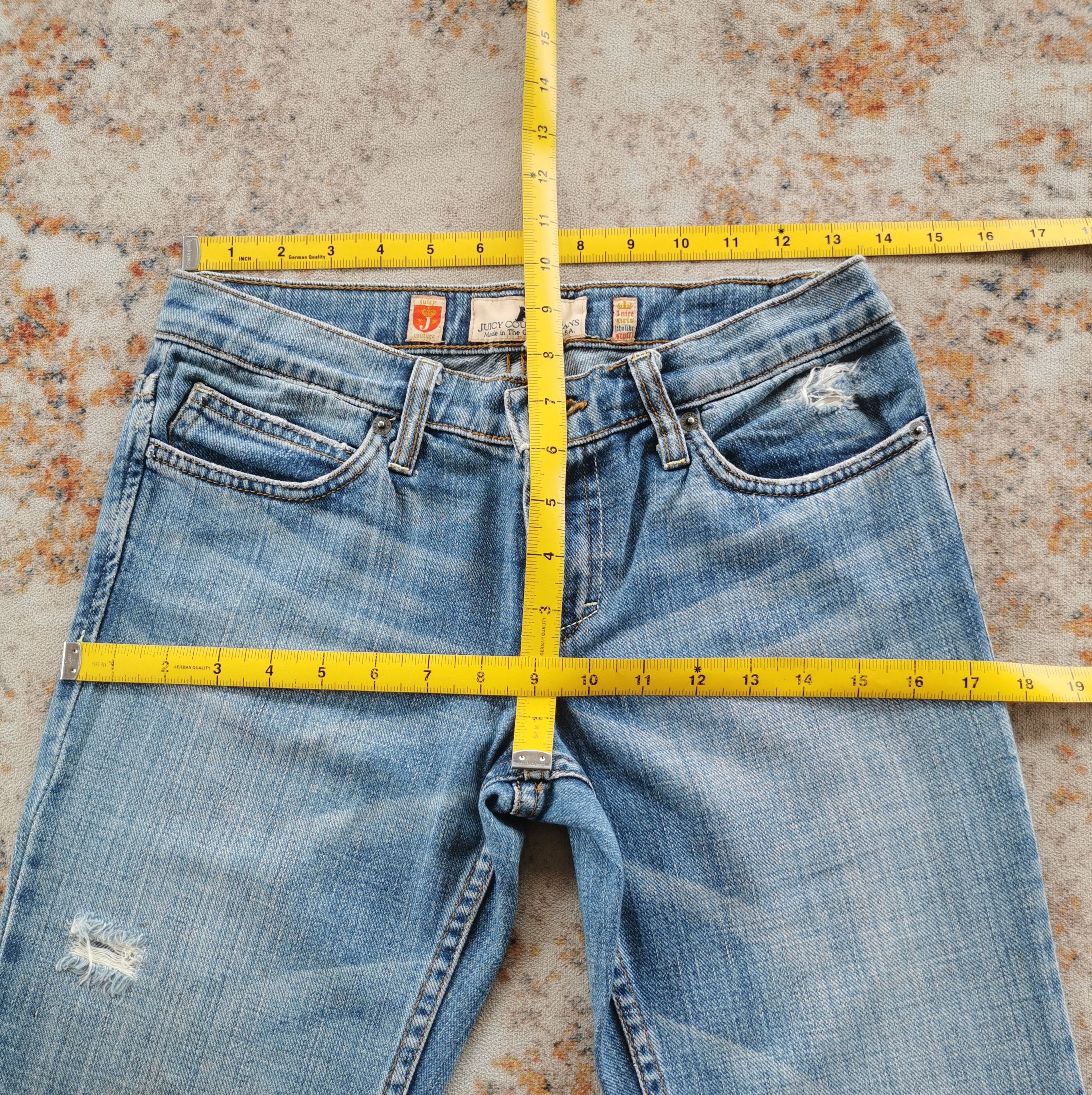 Juicy Couture Jeans Crazy Vintage Flared Juicy Couture Jeans Size 27" / US 4 / IT 40 - 10 Thumbnail