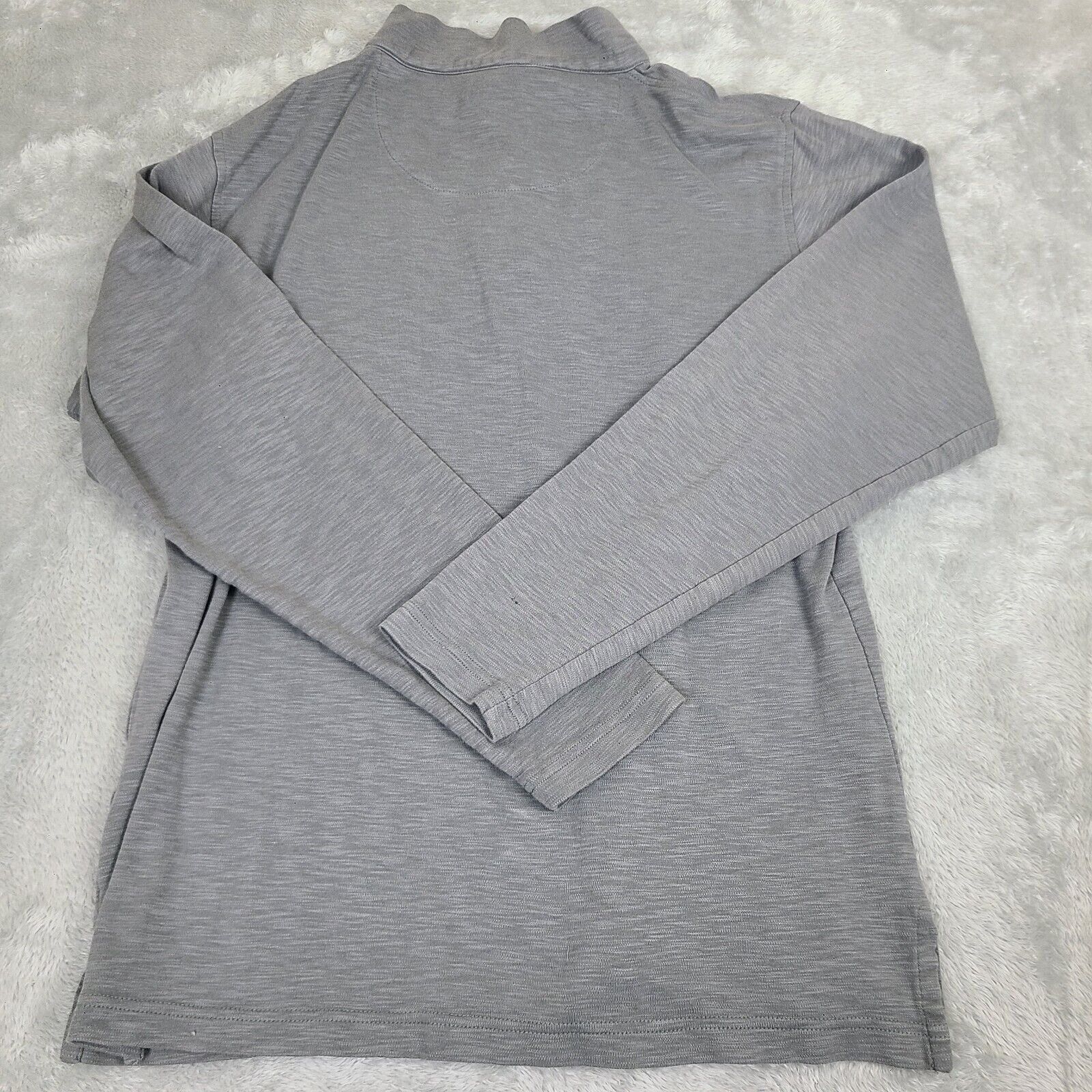 Other Men's Fish Hippie Quarter Zip Gray Performance Golf Size X-L Size US XL / EU 56 / 4 - 9 Thumbnail