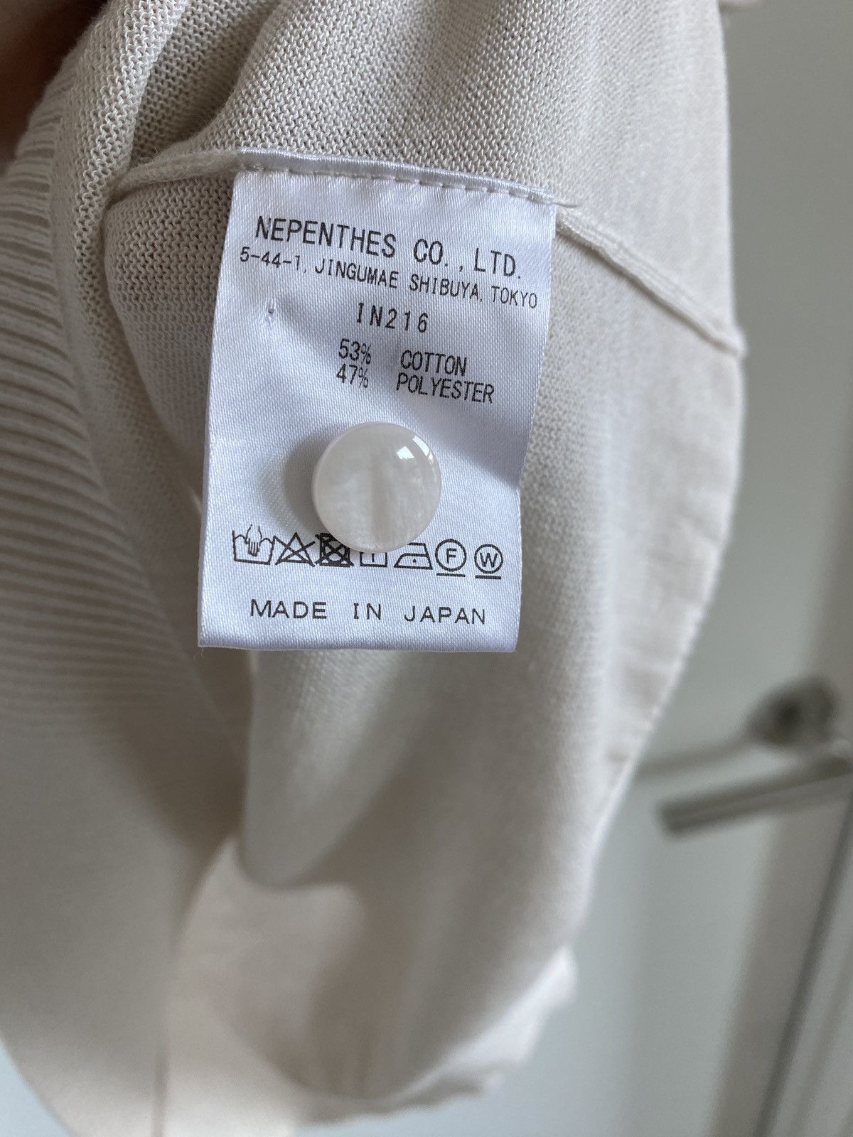 Needles Needles Needles Short-Sleeve Polo Sweater - Small Size US S / EU 44-46 / 1 - 4 Thumbnail
