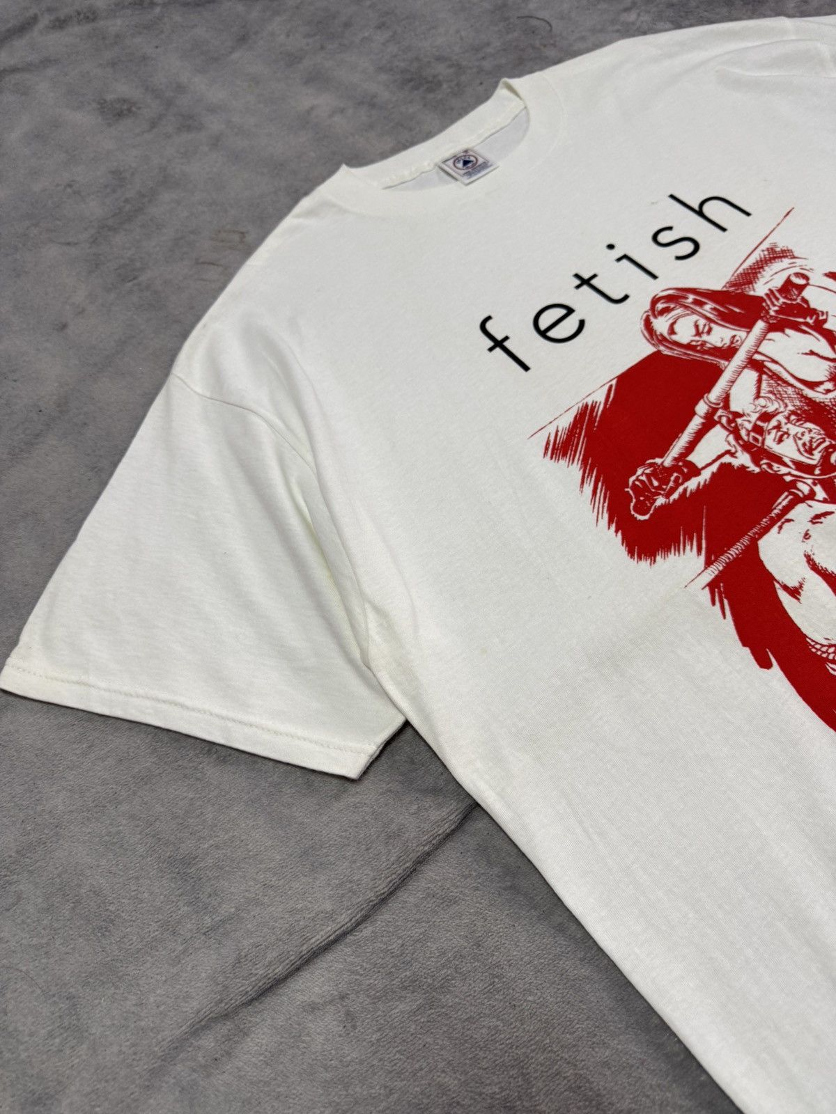 Fuck Art, Make Tees × Seditionaries × Vintage Vintage 90s Fetish BDSM Bondage Underground Art Tshirt Size US XL / EU 56 / 4 - 3 Thumbnail