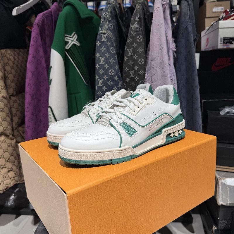 Louis Vuitton Louis Vuitton Trainer Low Top Sneakers for Men -2508 Size US 8 / EU 41 - 1 Thumbnail